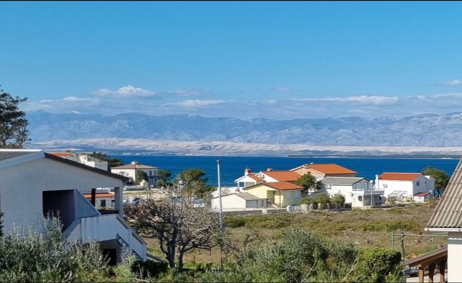 Two bedroom apartment with terrace and sea view Vir  A-a