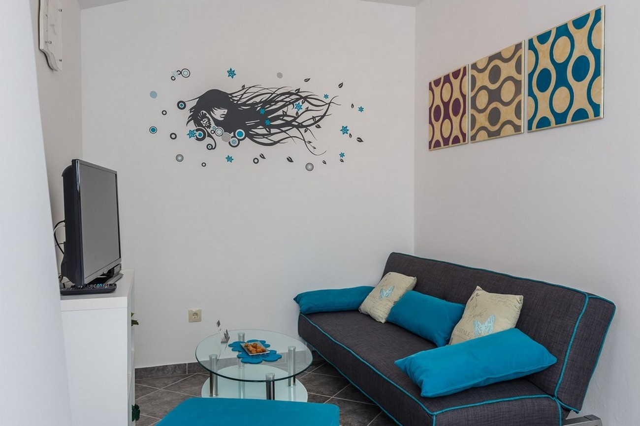 Two bedroom apartment with terrace and sea view Mastrinka, Čiovo  A-b