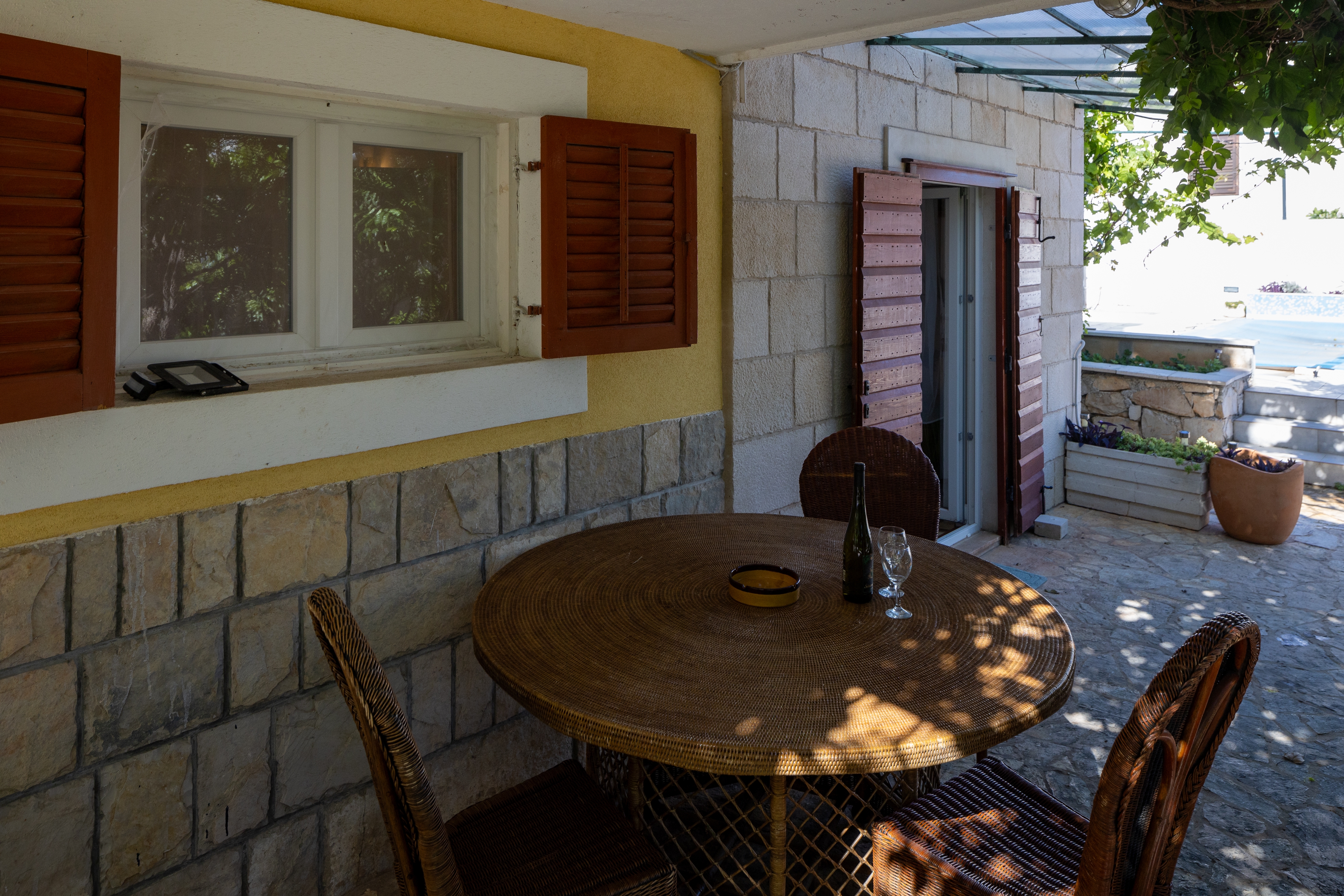 One bedroom apartment with terrace Stari Grad, Hvar  A-a