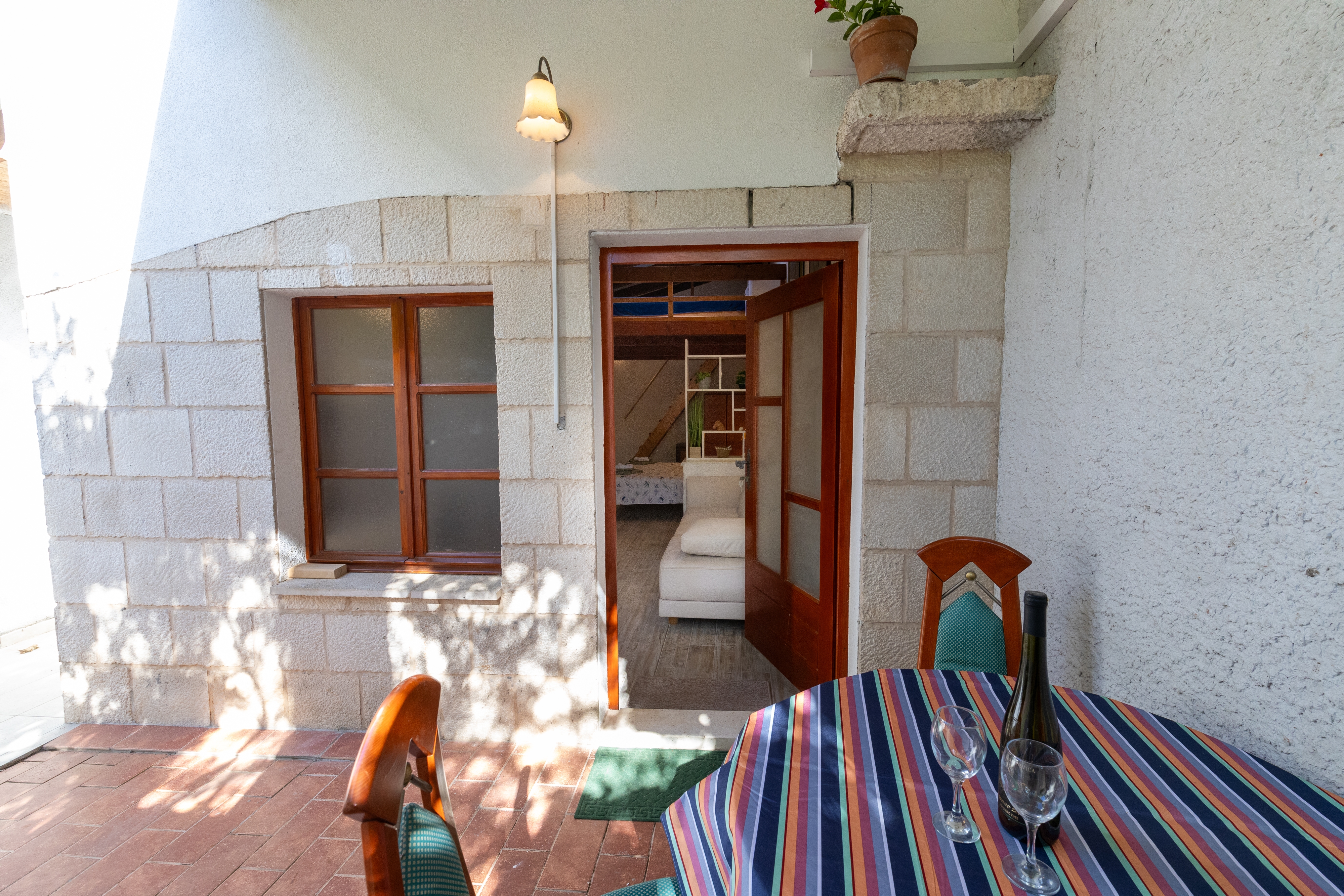 Studio flat with terrace Stari Grad, Hvar  AS-a