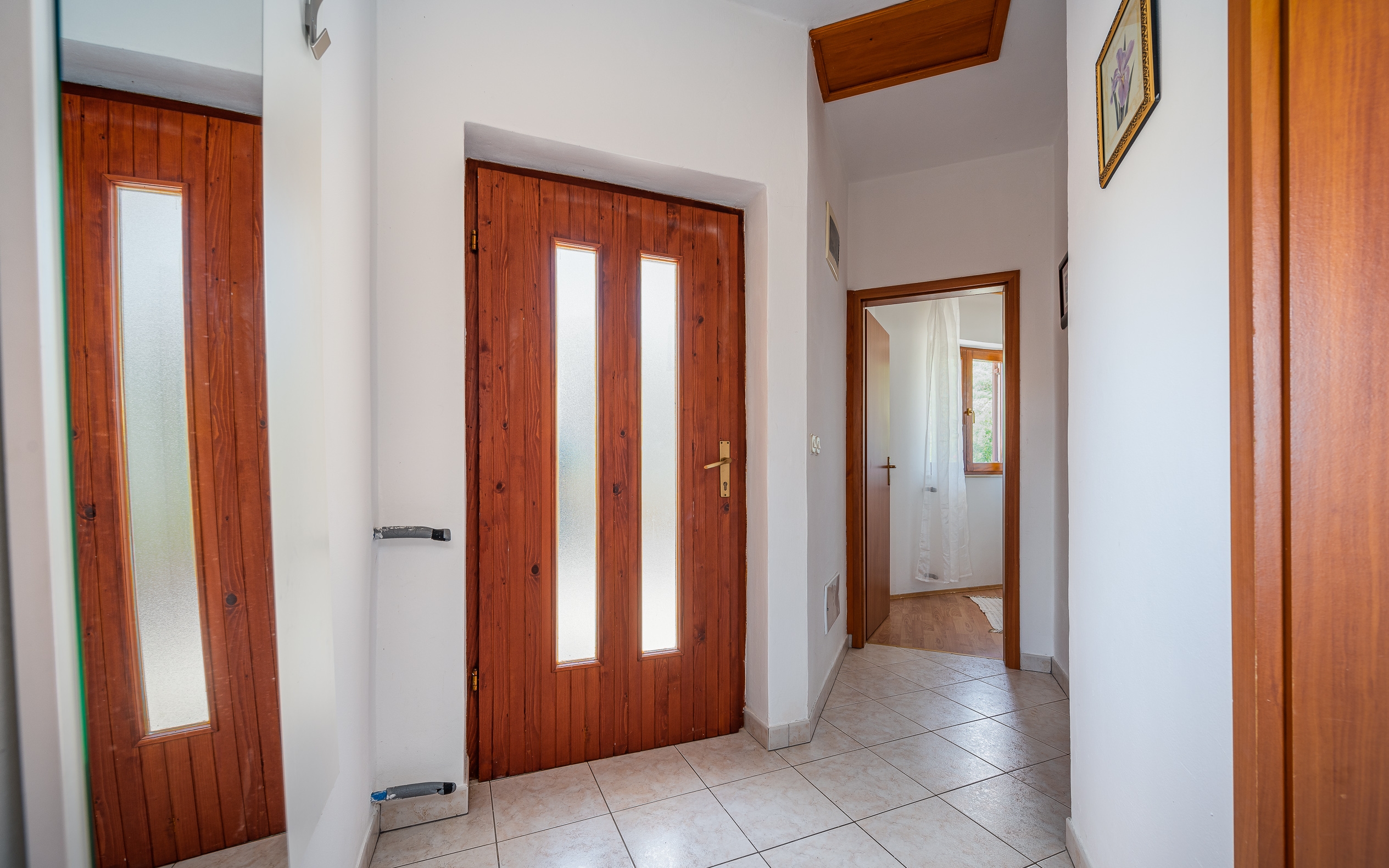 Two bedroom apartment with balcony and sea view Drenje, Labin  A-a