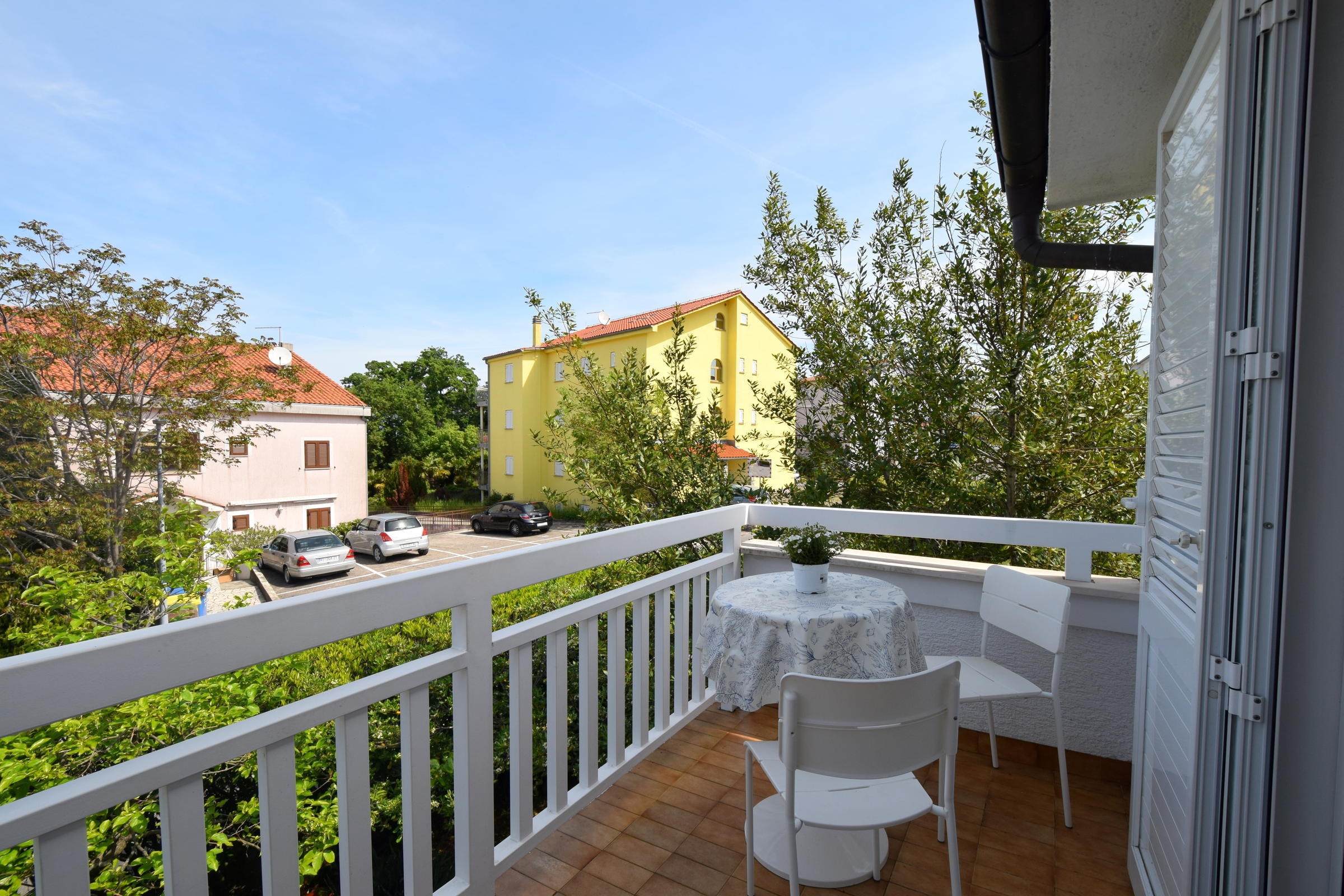 One bedroom apartment with balcony Malinska, Krk  A-b