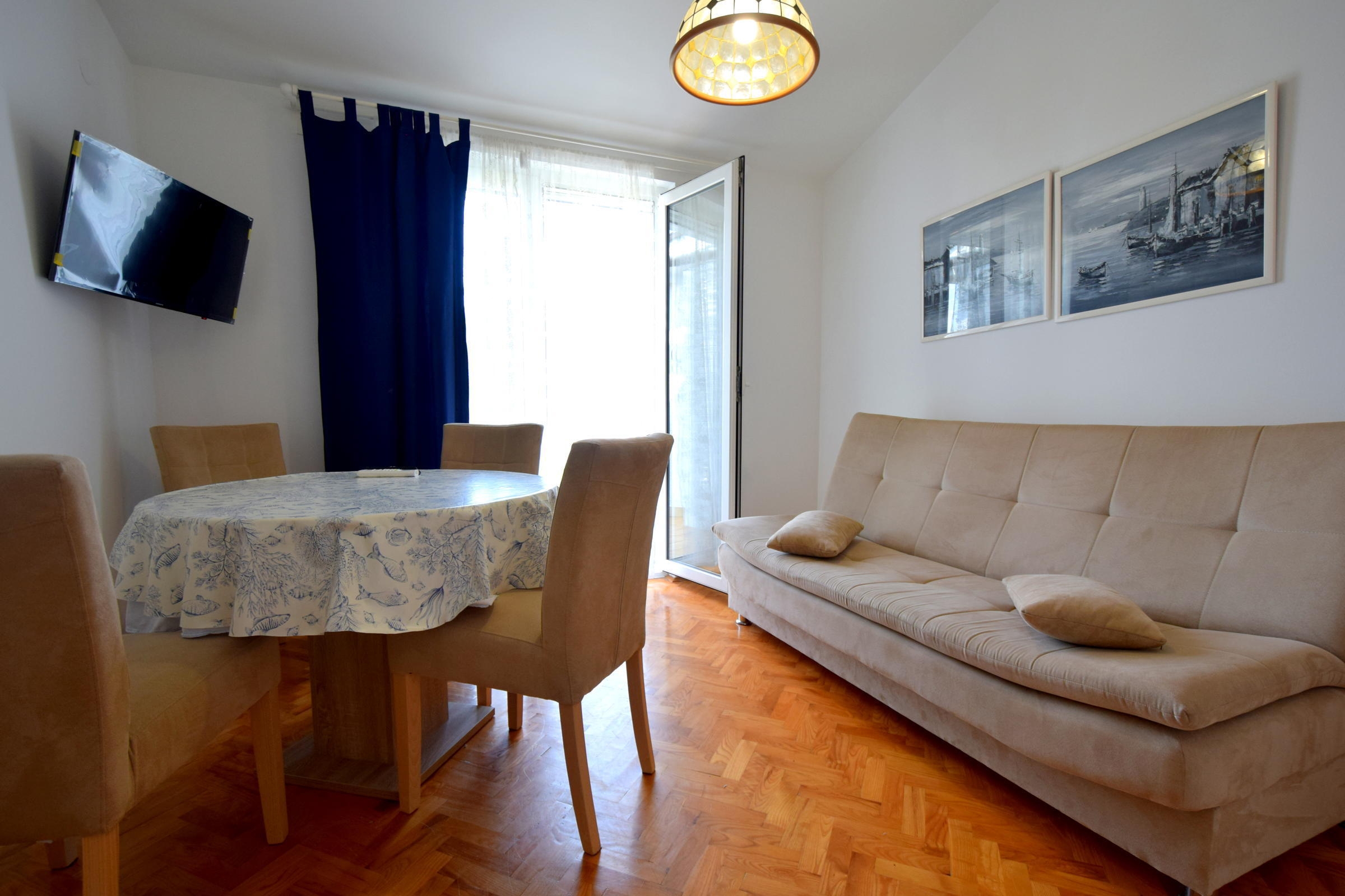 One bedroom apartment with balcony Malinska, Krk  A-b