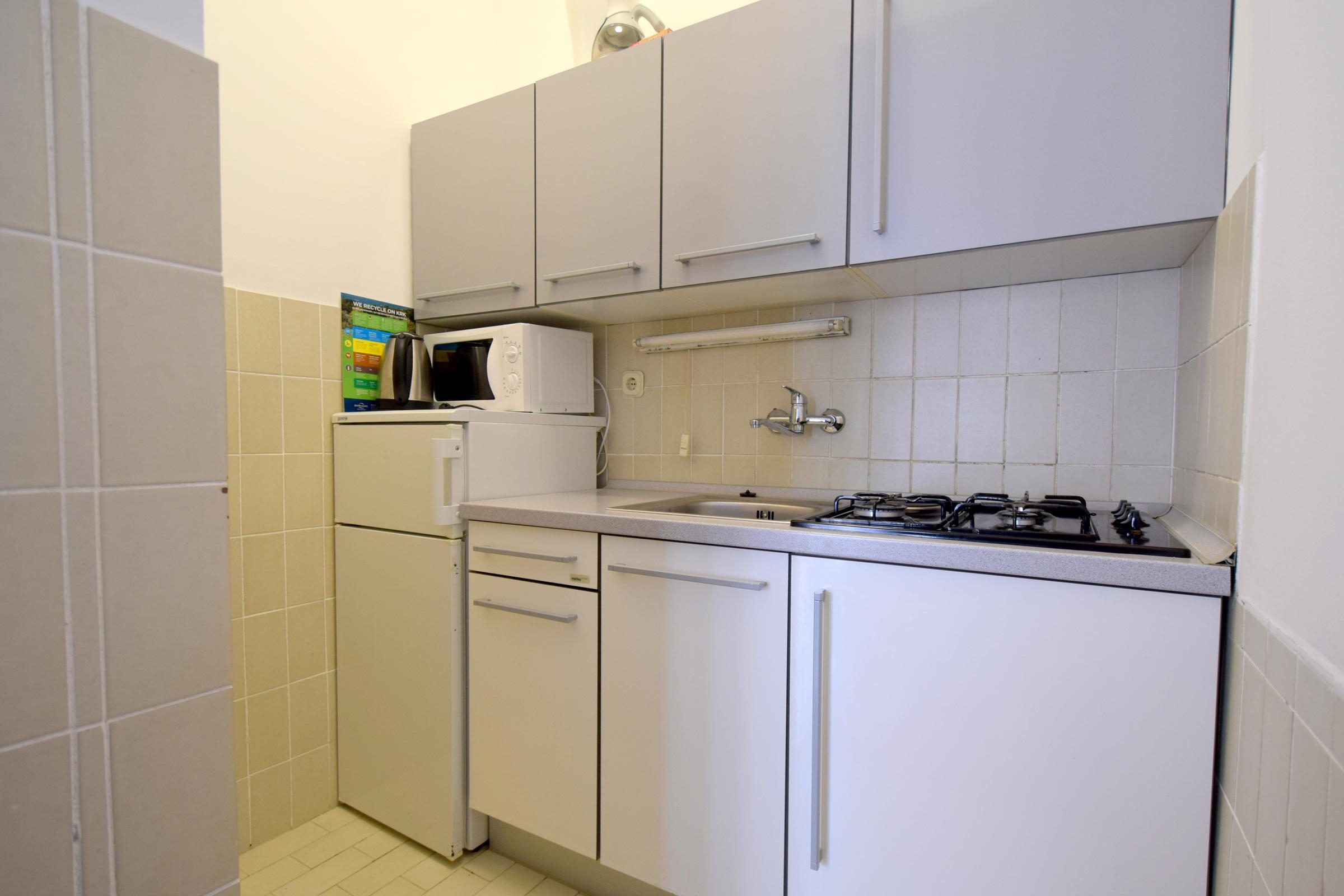 One bedroom apartment with balcony Malinska, Krk  A-c