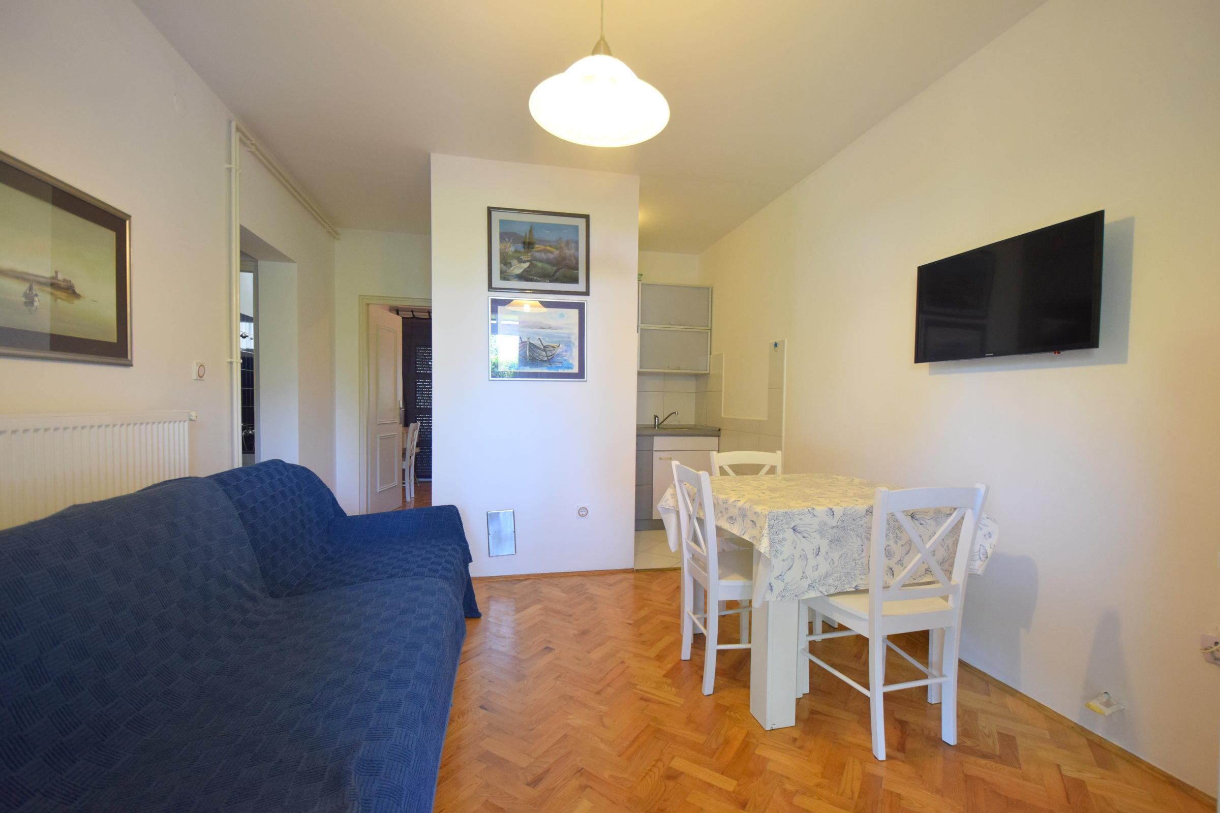 One bedroom apartment with terrace Malinska, Krk  A-d