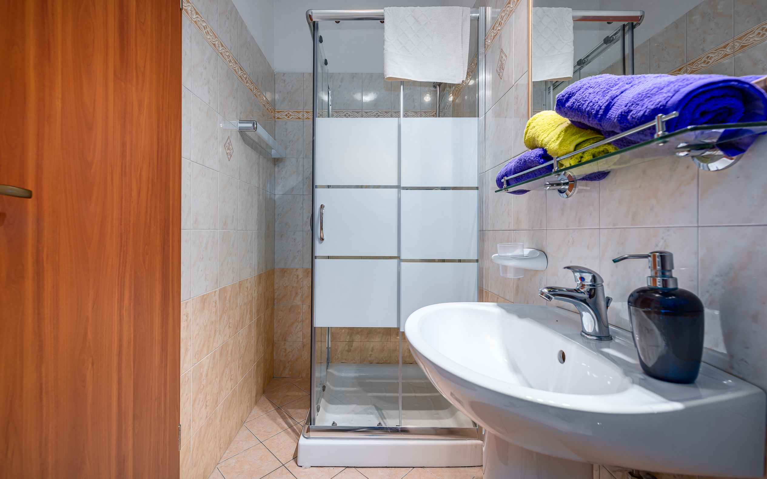 Two bedroom apartment with terrace and sea view Drenje, Labin  A-a