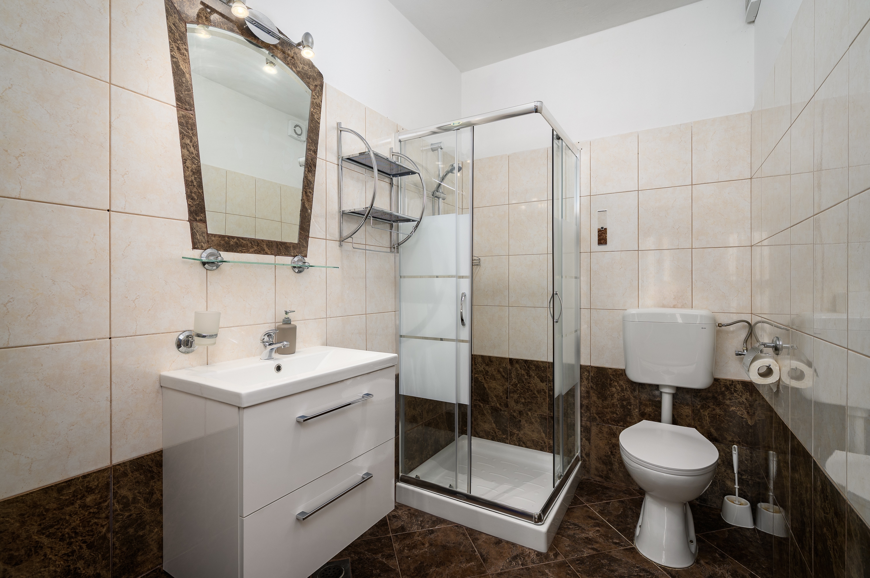 Two bedroom apartment with terrace and sea view Drenje, Labin  A-c
