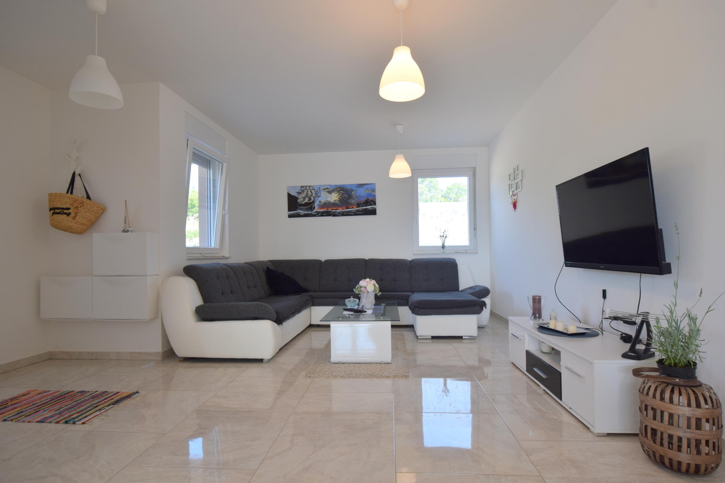 Three bedroom house with terrace Barušići, Krk (K-23002)