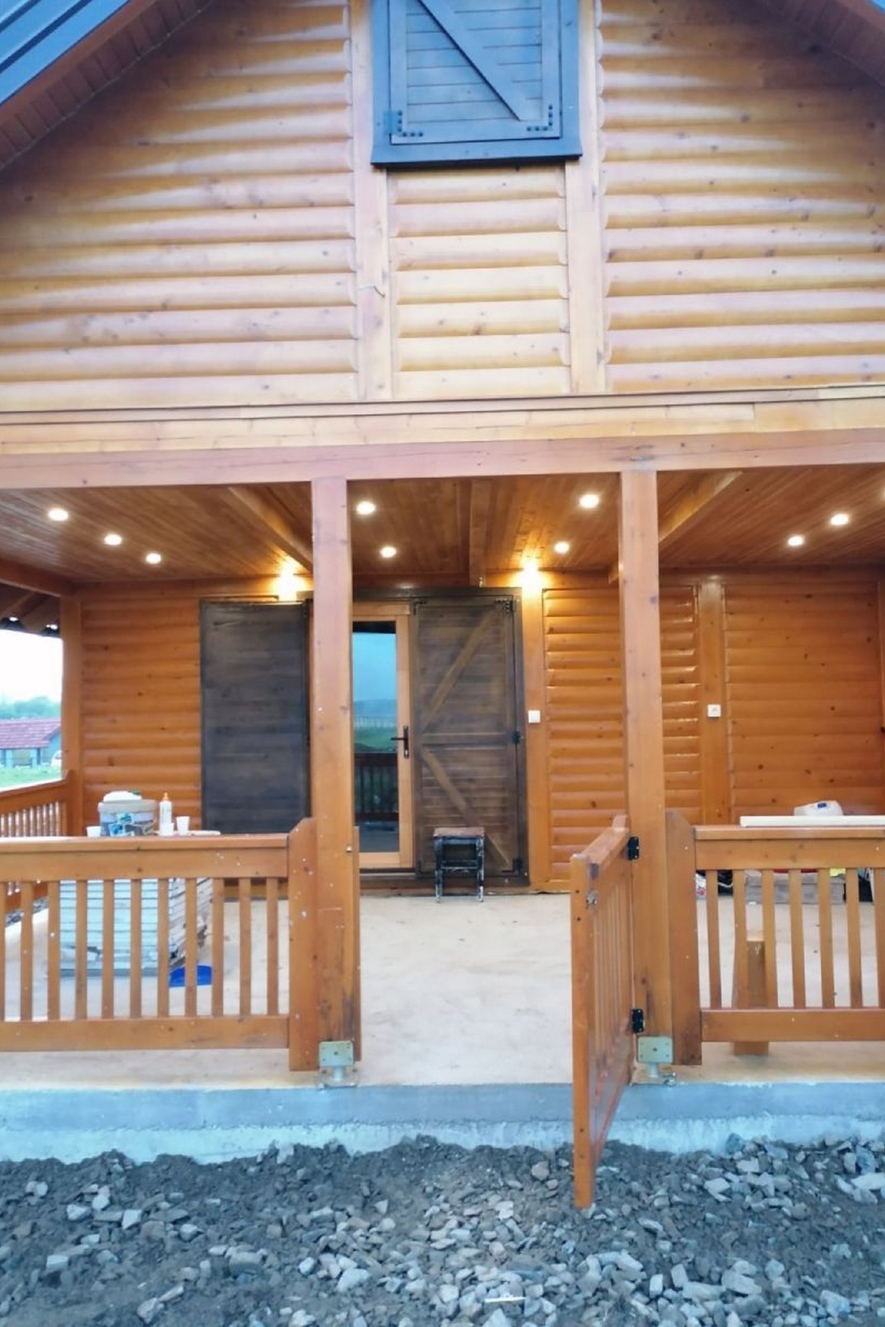 Two bedroom house with terrace Zarilac, Slavonija  K