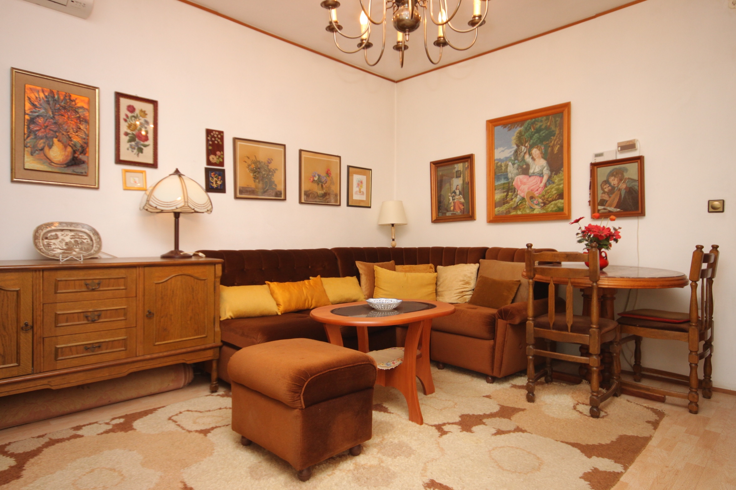 One bedroom apartment with terrace and sea view Lovran, Opatija  A-b