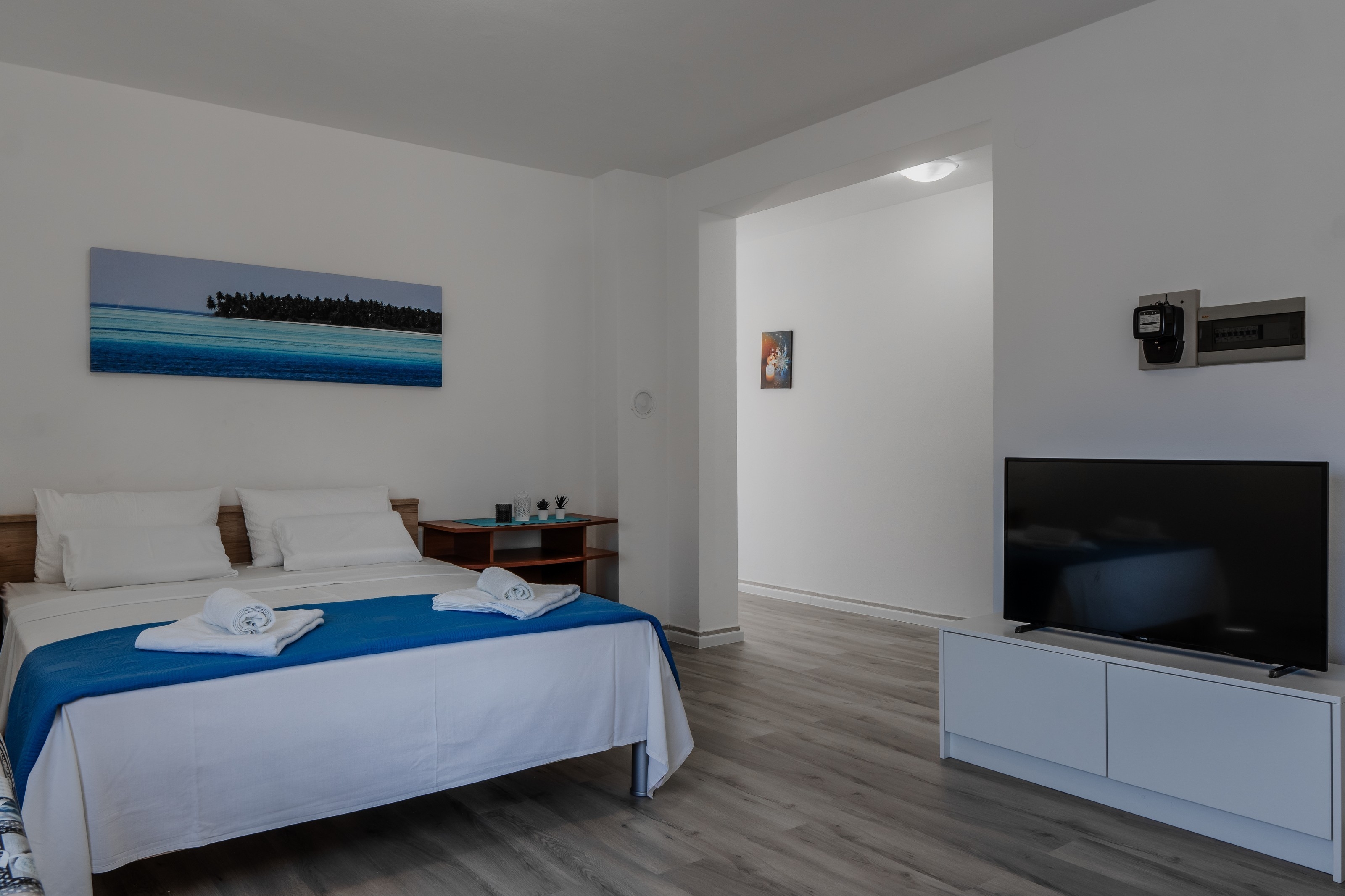 One bedroom apartment with air-conditioning Vir (A-23033-b)