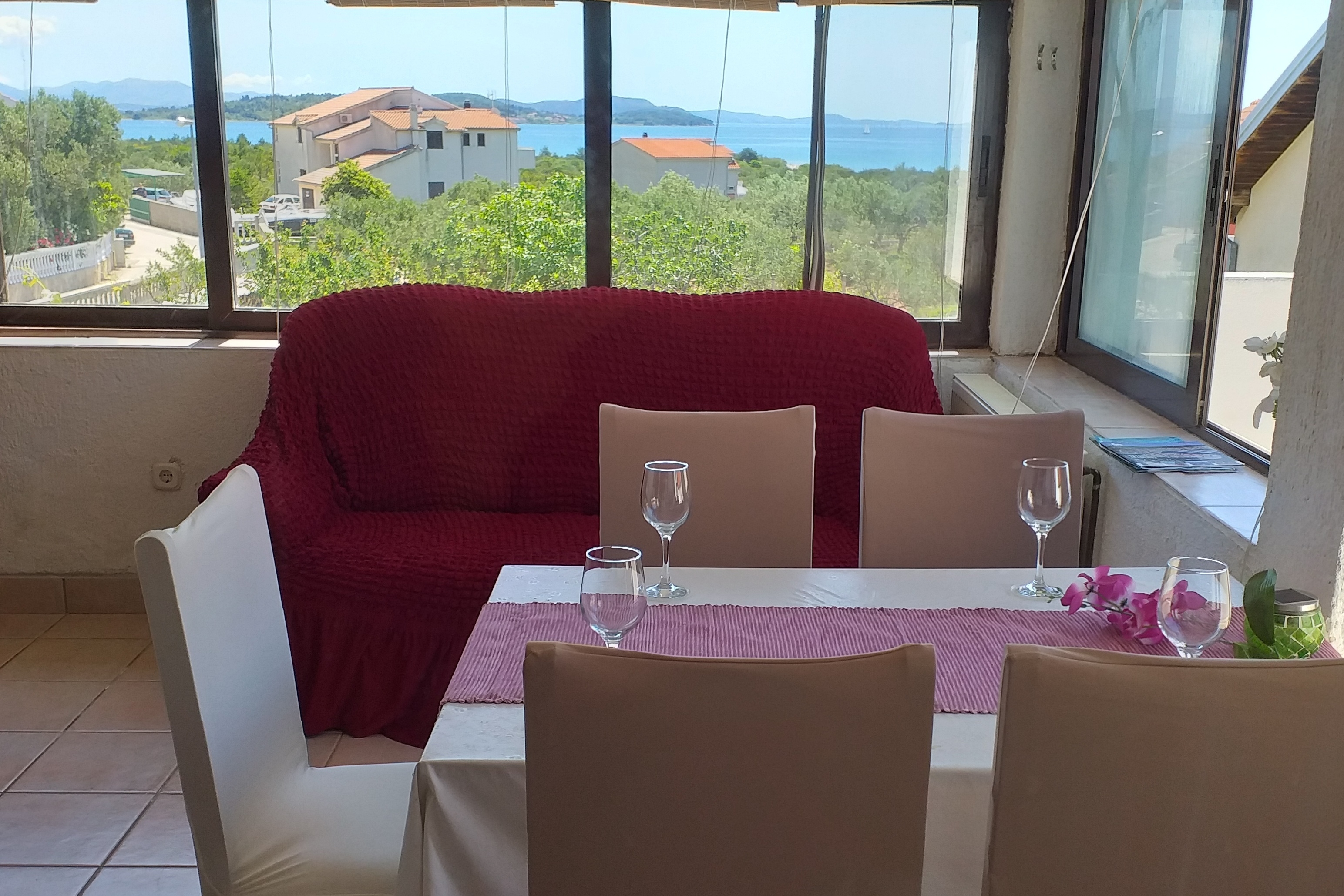 Two bedroom apartment with terrace and sea view Tribunj, Vodice (A-23034-a) Two bedroom apartment with terrace and sea view Tribunj, Vodice (A-23034-a)