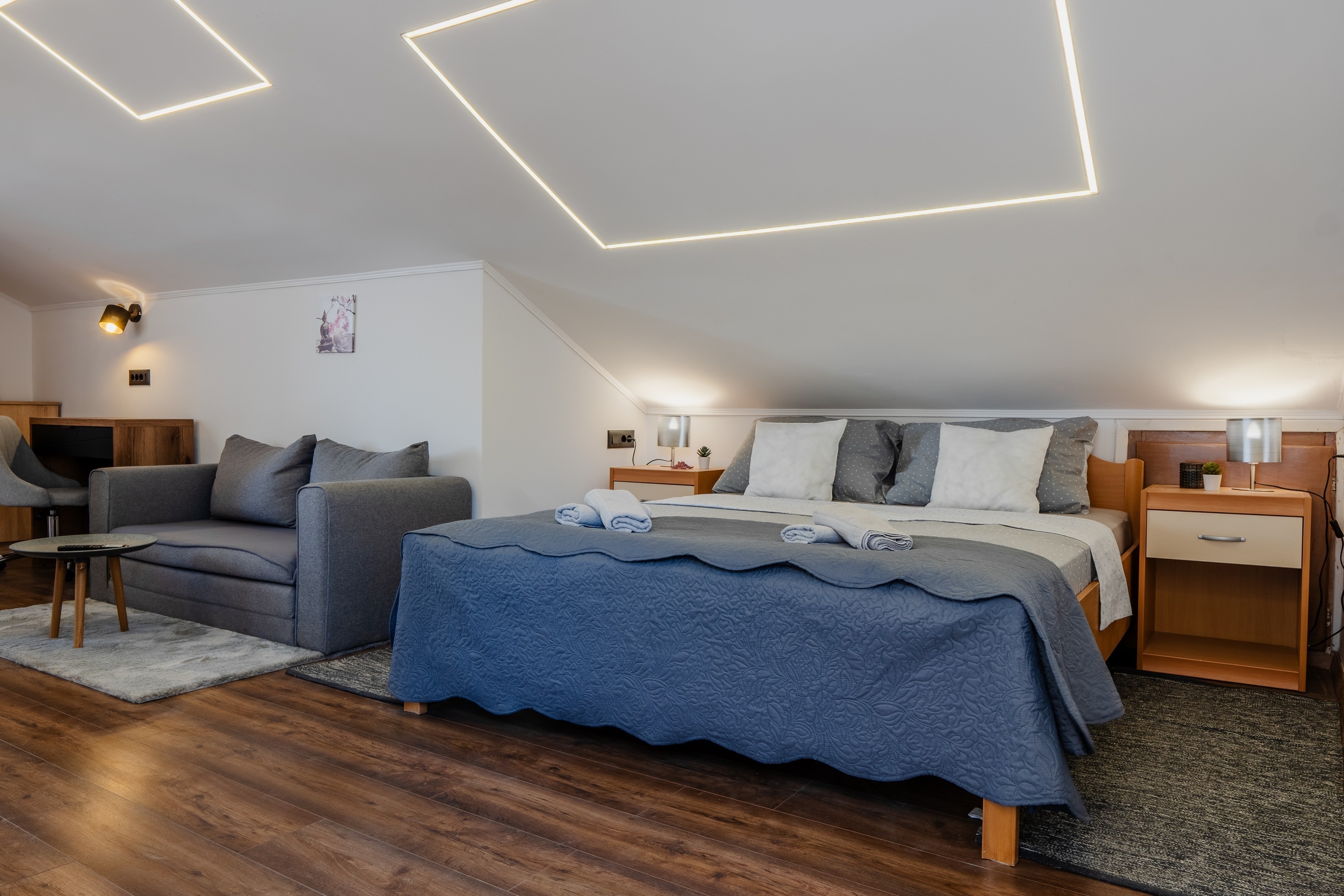 Studio flat with balcony Vir  AS-a