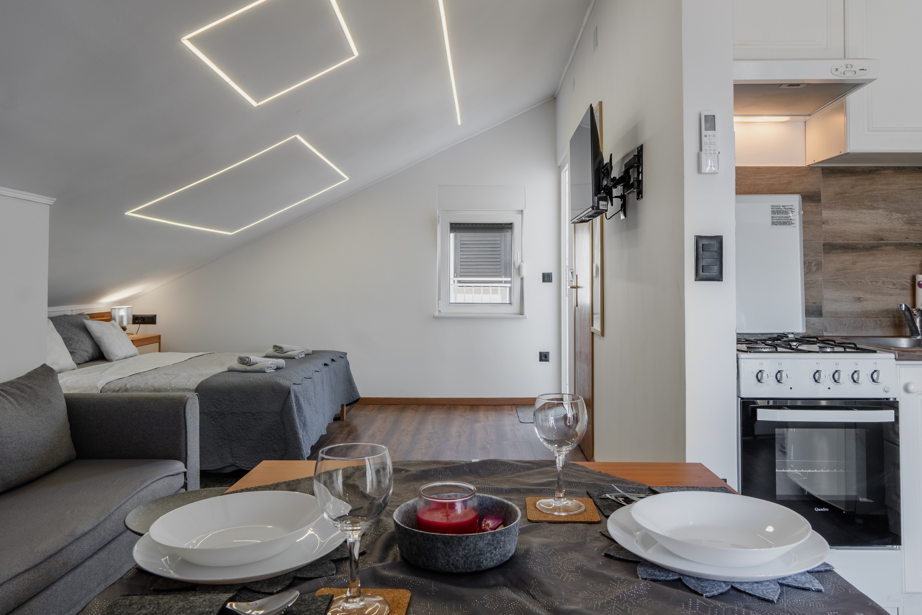 Studio flat with balcony Vir (AS-23044-a) Studio flat with balcony Vir (AS-23044-a)