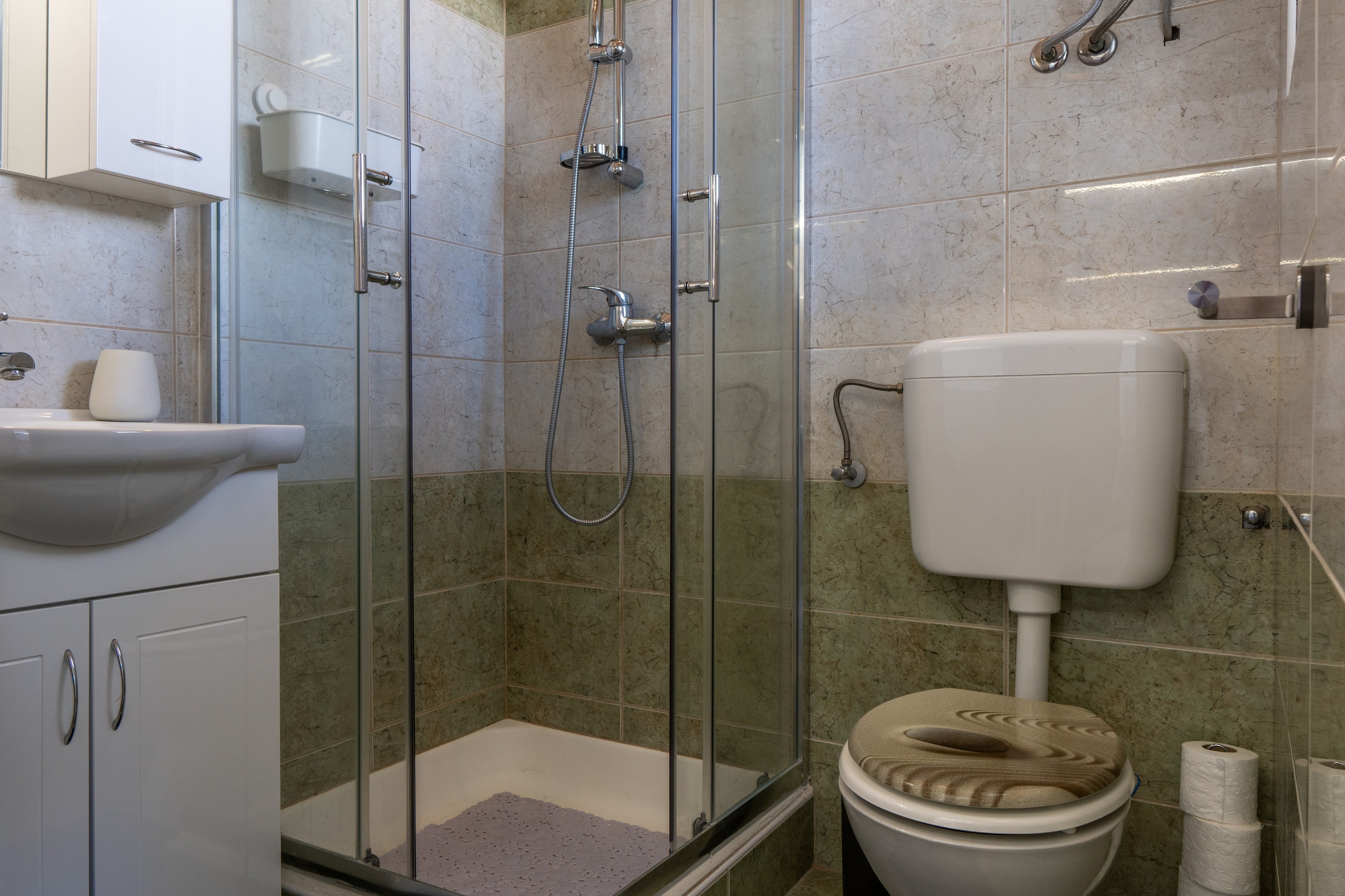 Studio flat with balcony Vir  AS-b