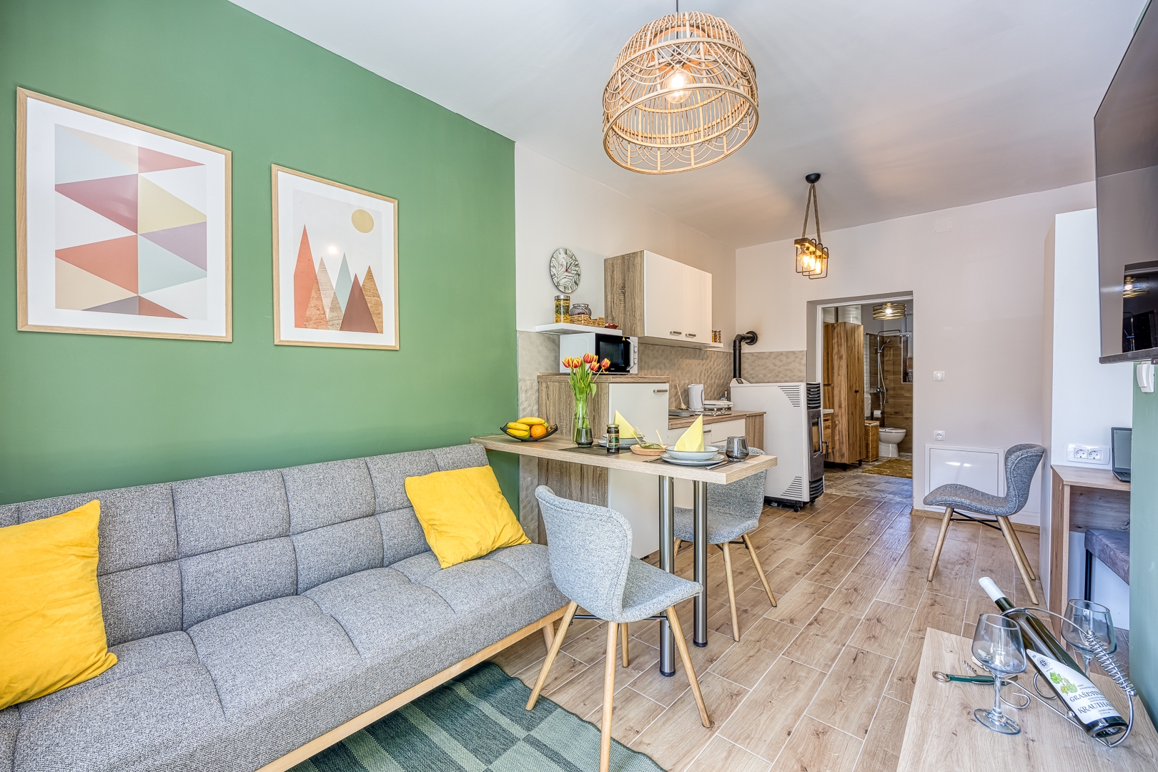 Studio flat Delnice, Gorski kotar  AS-a