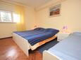Ložnice Medveja, Ložnice v ubytování typu apartment, domácí mazlíčci povoleni a WiFi.