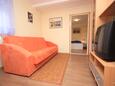 Obývací pokoj Medveja, Obývací pokoj v ubytování typu apartment, domácí mazlíčci povoleni a WiFi.