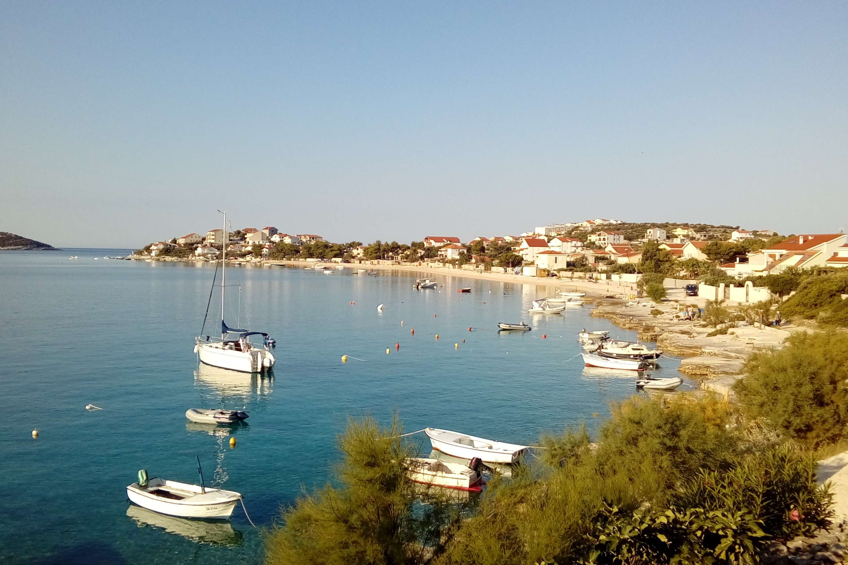 Two bedroom house near beach Sevid, Trogir  K