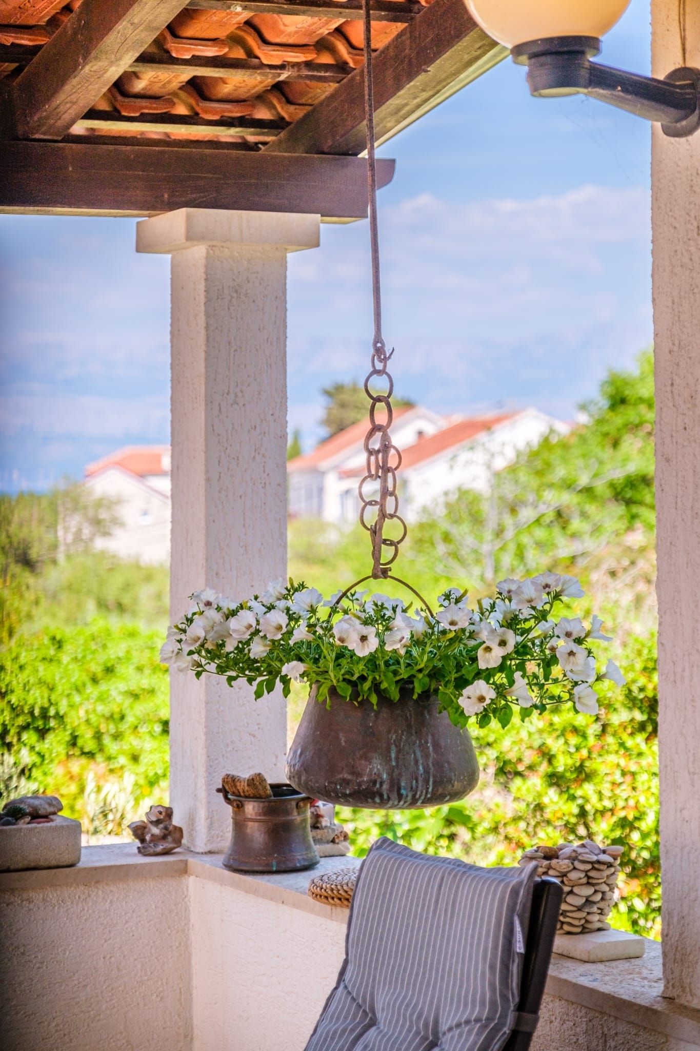 Three bedroom house with terrace and sea view Sutivan, Brač  K