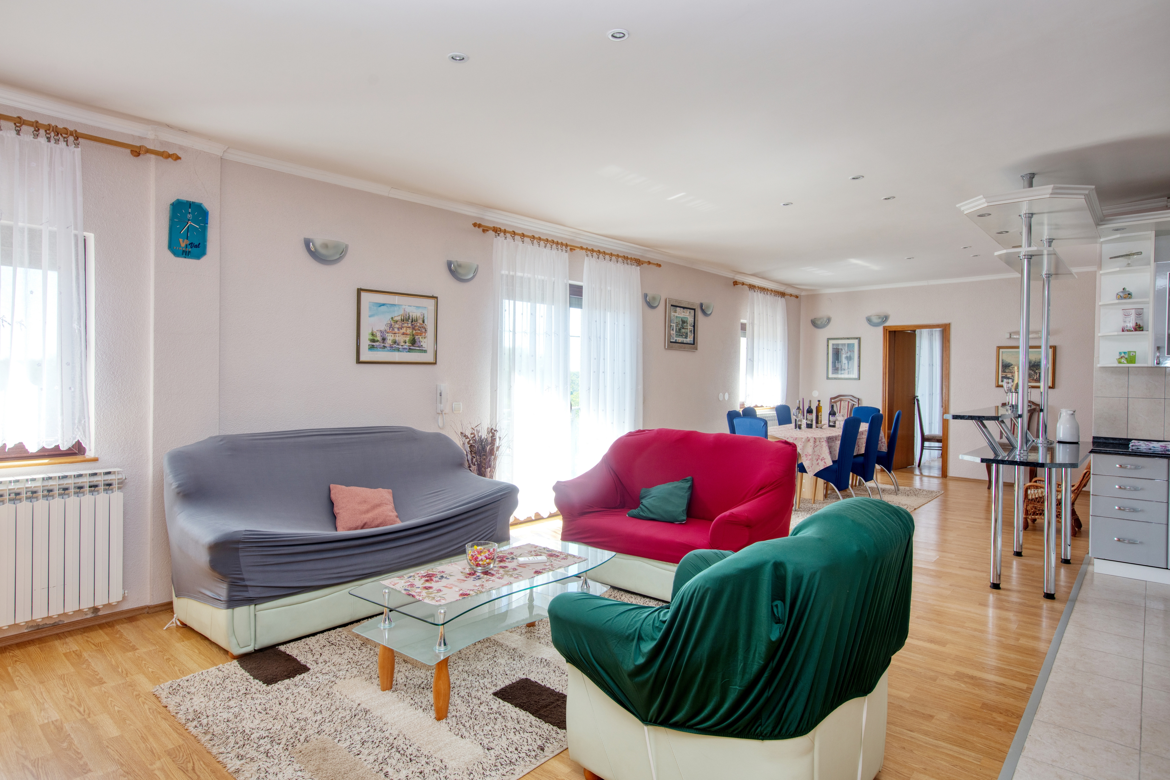 Two bedroom apartment with terrace Smrdelje, Krka  A-a