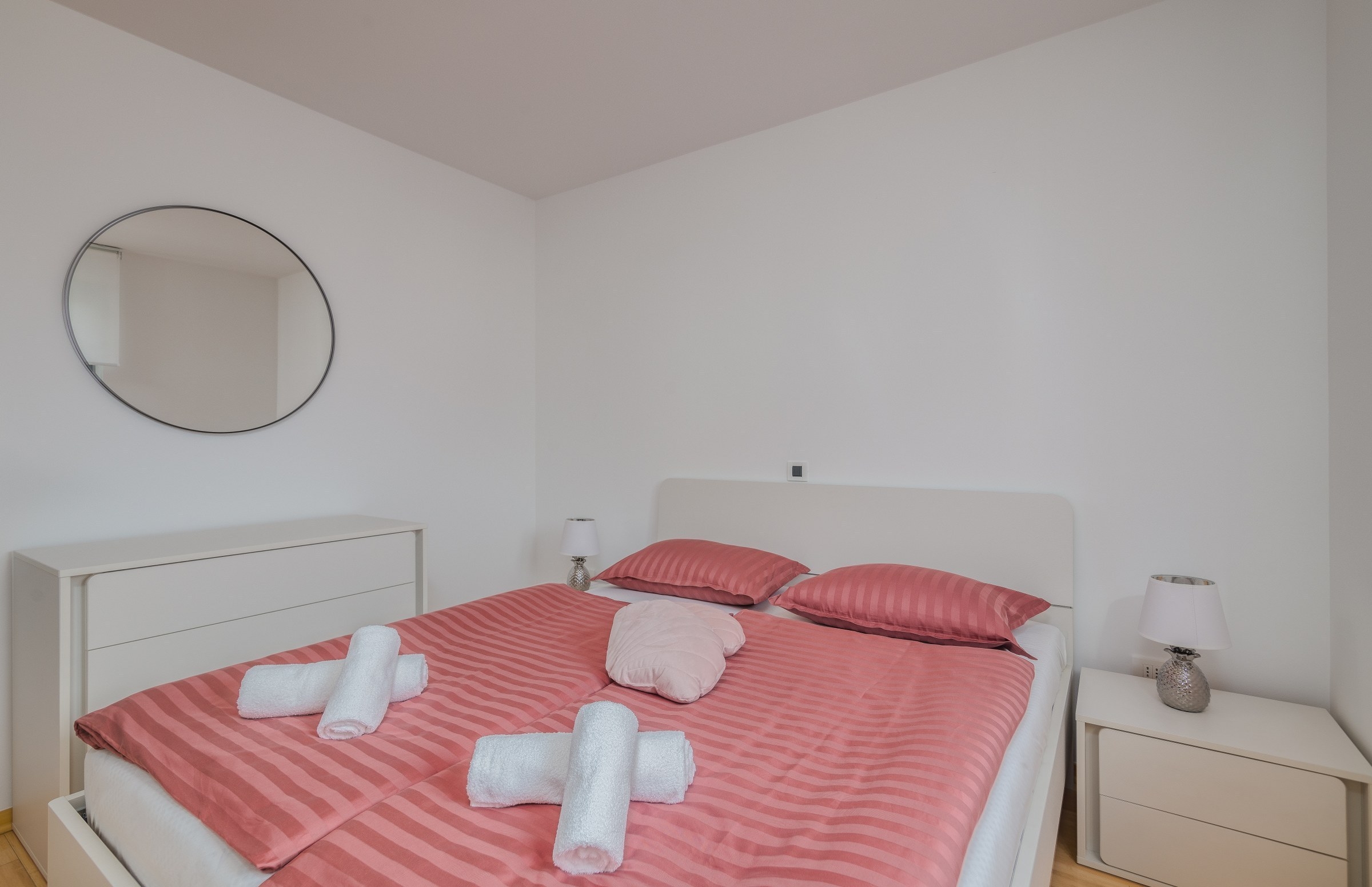 Two bedroom apartment with balcony and sea view Turčić, Krk  A-a