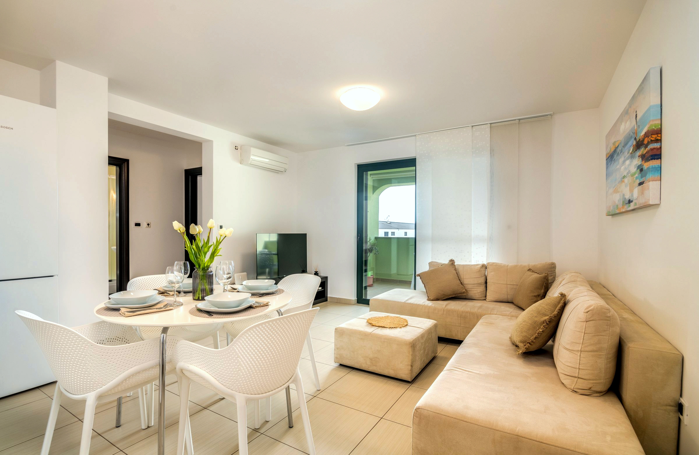 Two bedroom apartment with balcony and sea view Turčić, Krk (A-23084-a) Two bedroom apartment with balcony and sea view Turčić, Krk (A-23084-a)