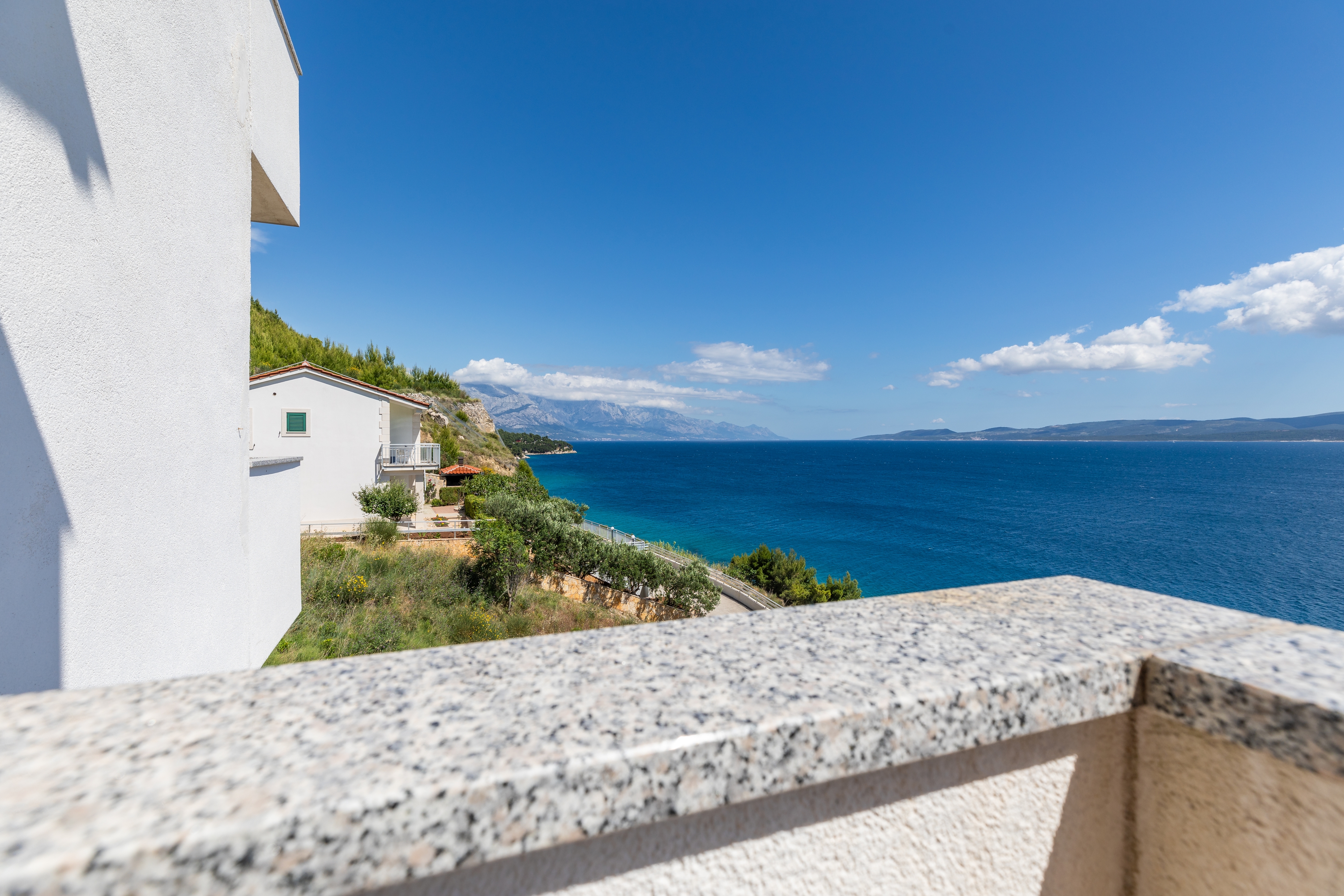 Studio flat with balcony and sea view Lokva Rogoznica, Omiš  AS-d
