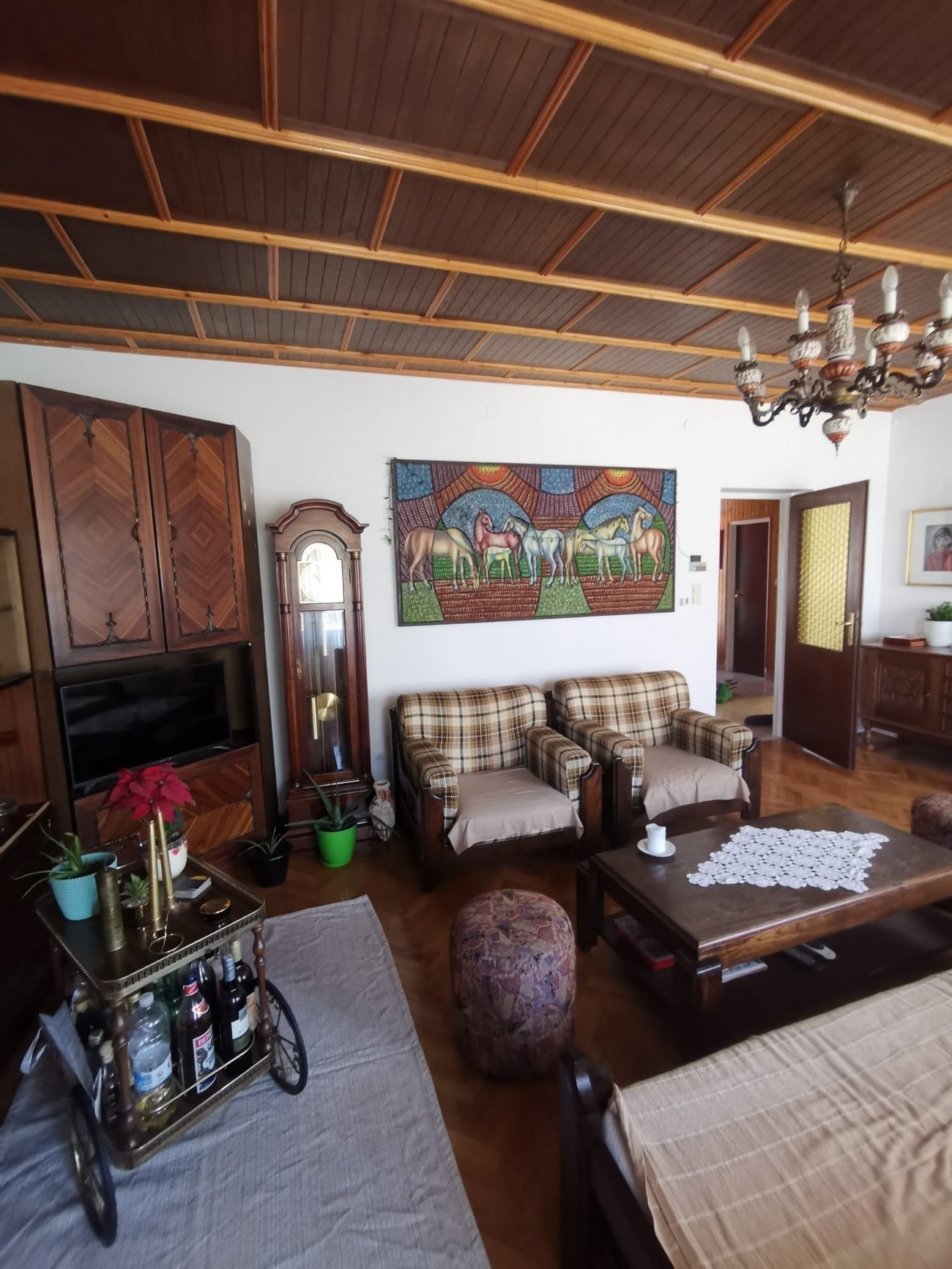 Three bedroom house with terrace and sea view Poljica, Trogir  K