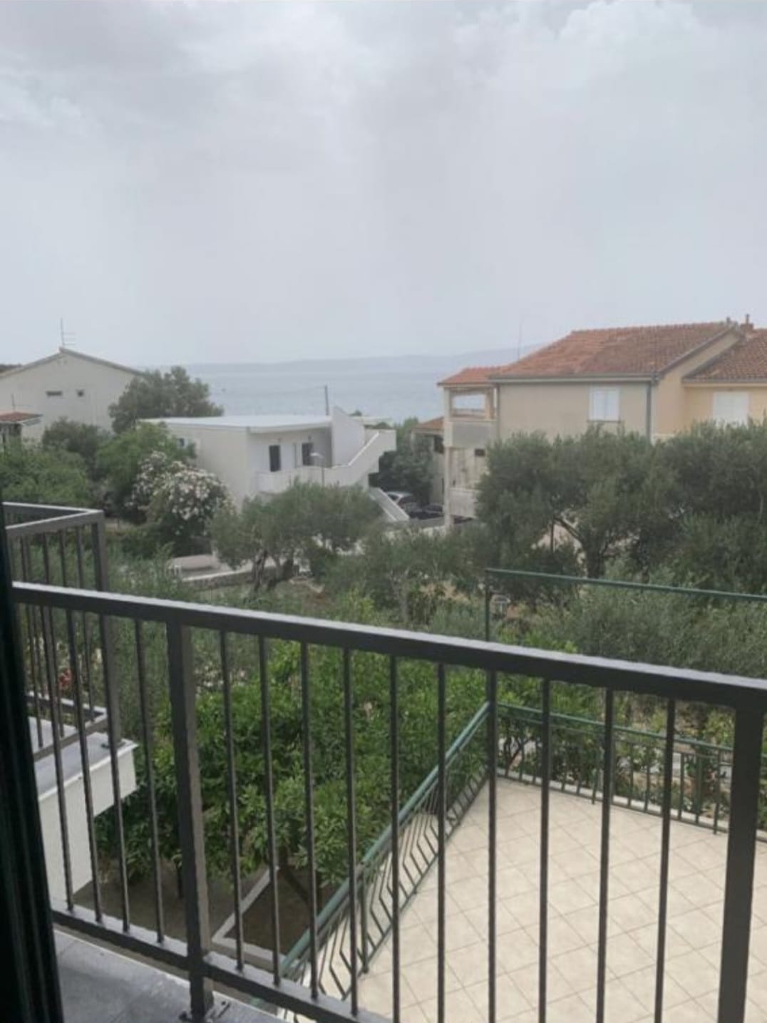 Studio flat with balcony and sea view Tučepi, Makarska  AS-a