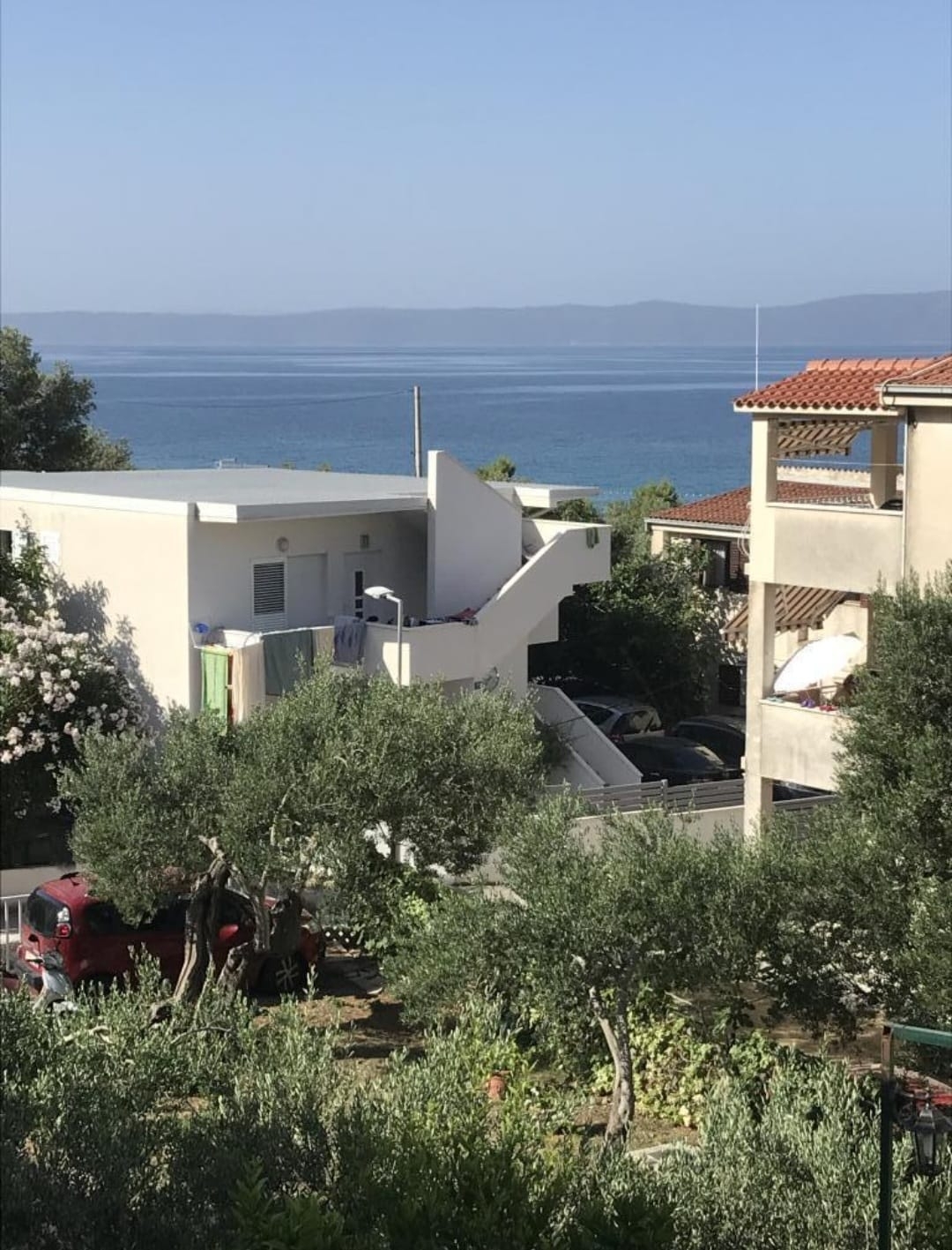 Studio flat with balcony and sea view Tučepi, Makarska  AS-a