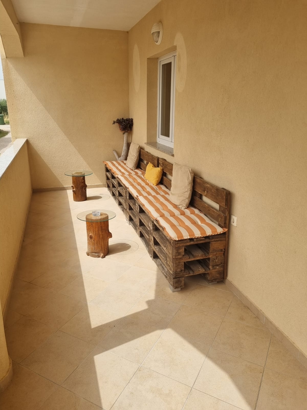 Two bedroom apartment with terrace and sea view Sukošan, Zadar  A-a