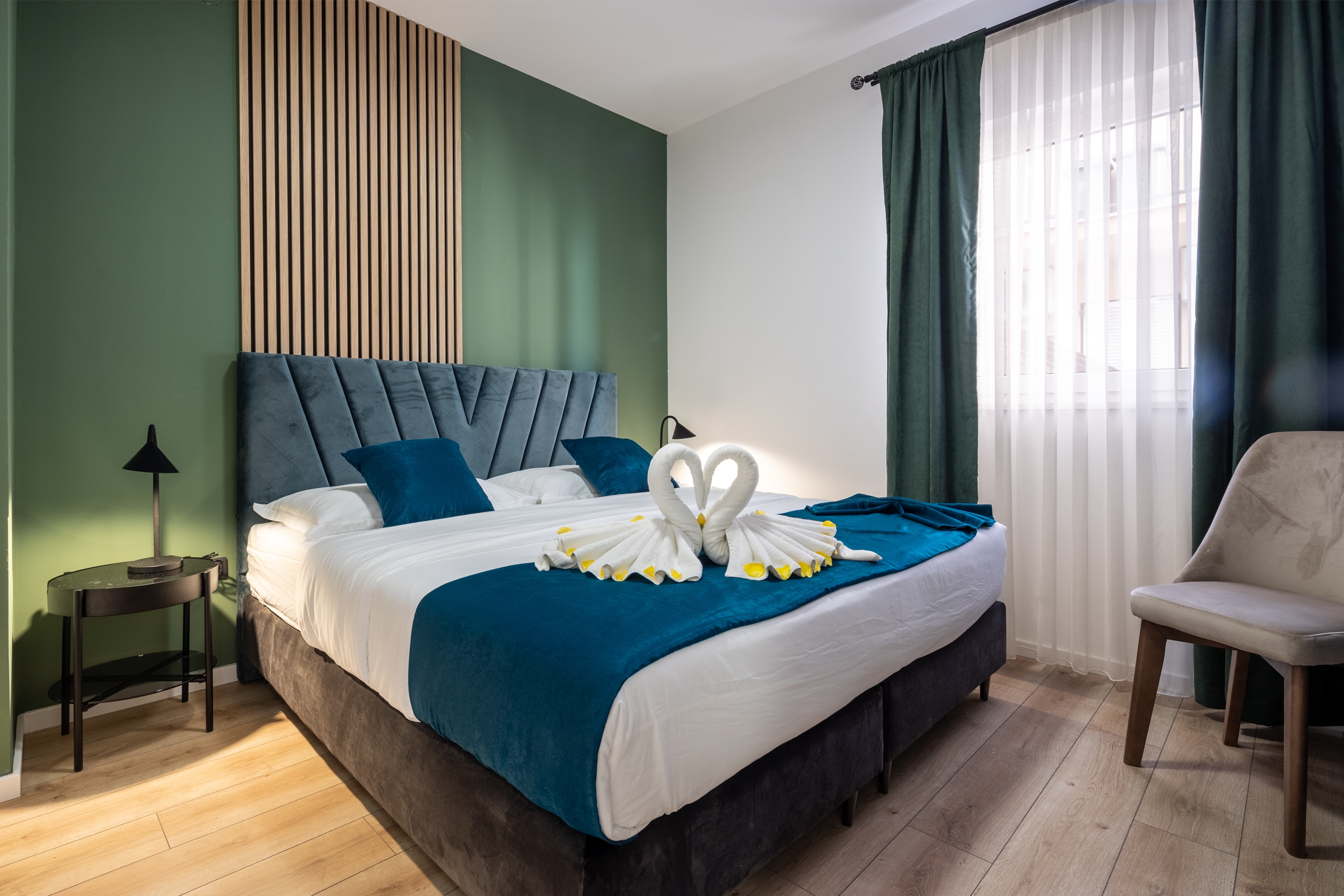 One bedroom apartment with air-conditioning Seget Donji, Trogir  A-a
