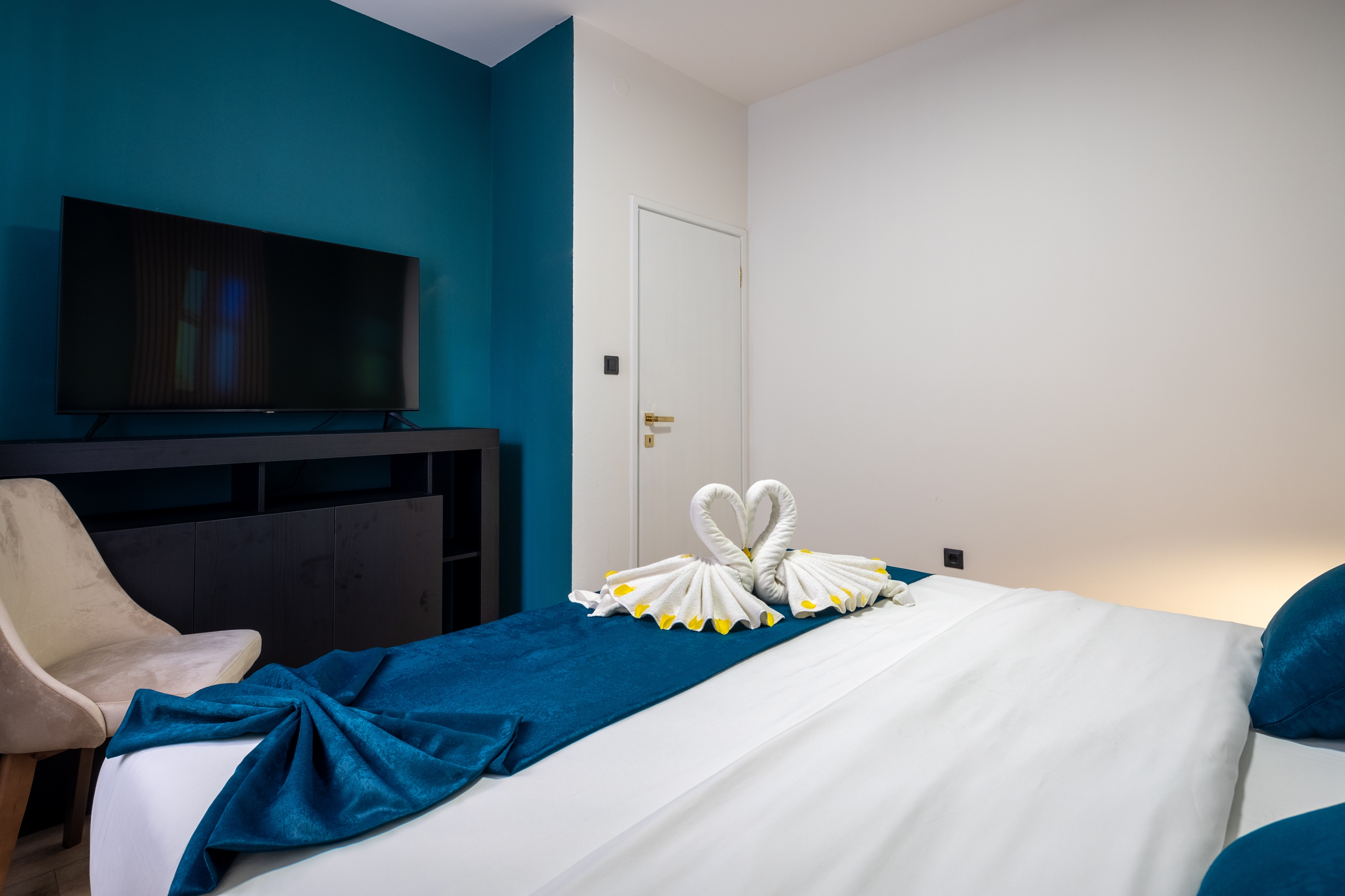 One bedroom apartment with air-conditioning Seget Donji, Trogir  A-a