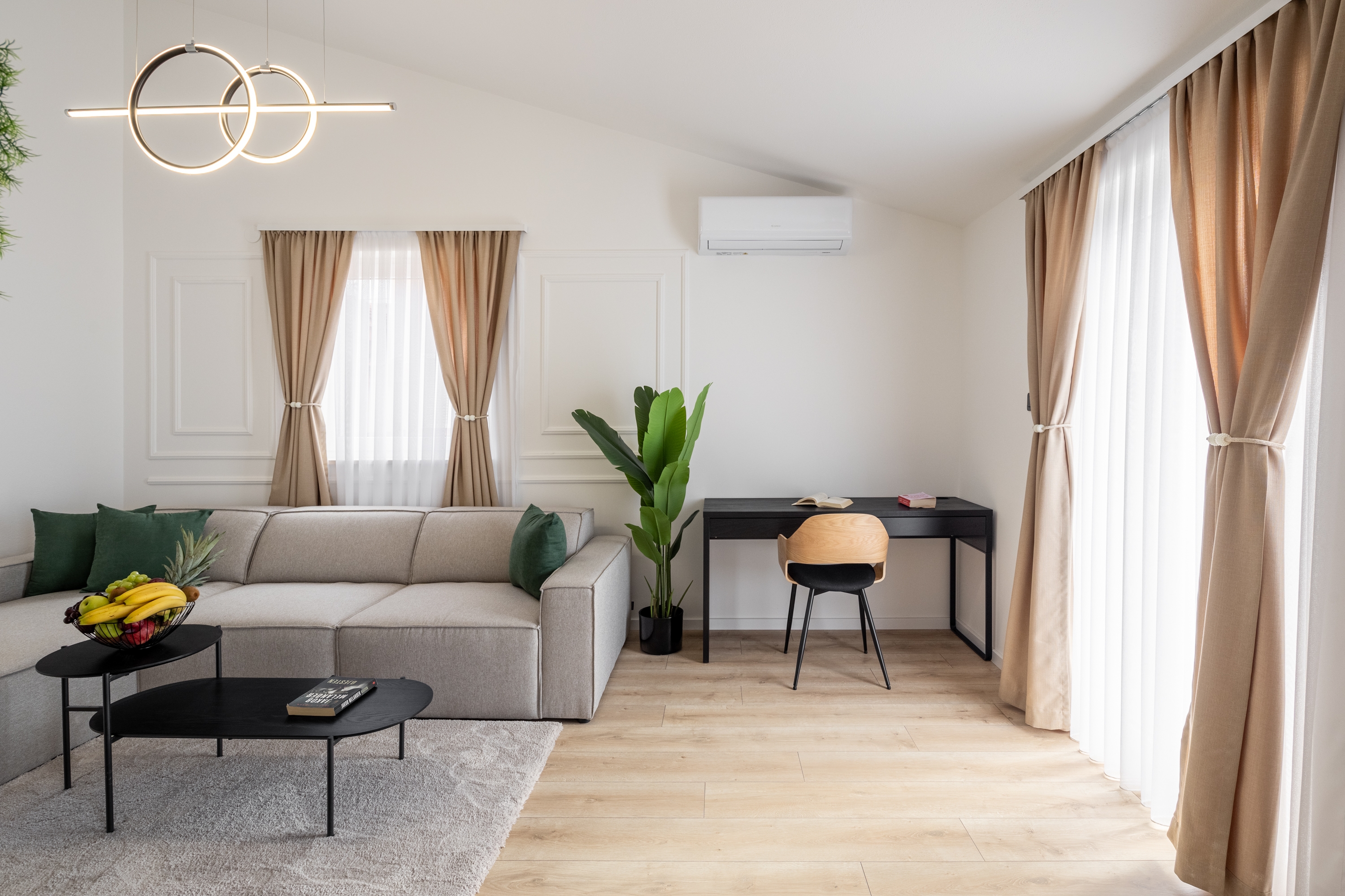 Two bedroom apartment with balcony and sea view Seget Donji, Trogir  A-g