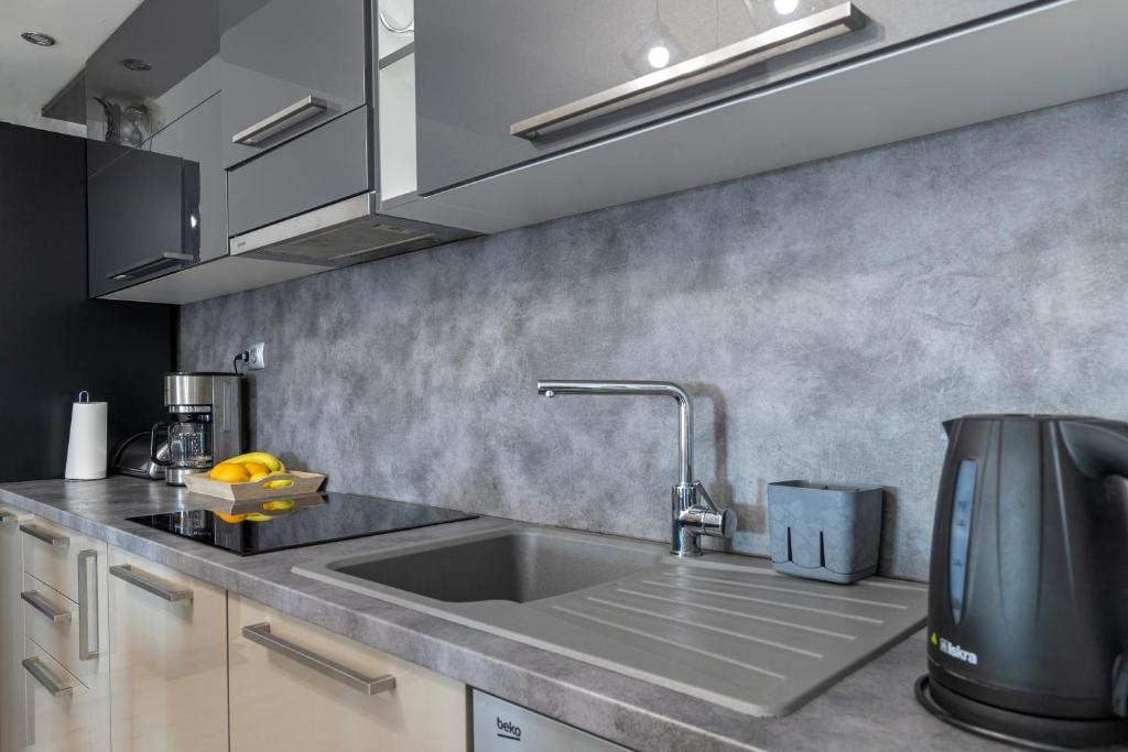 Two bedroom apartment with terrace and sea view Bibinje, Zadar  A-a