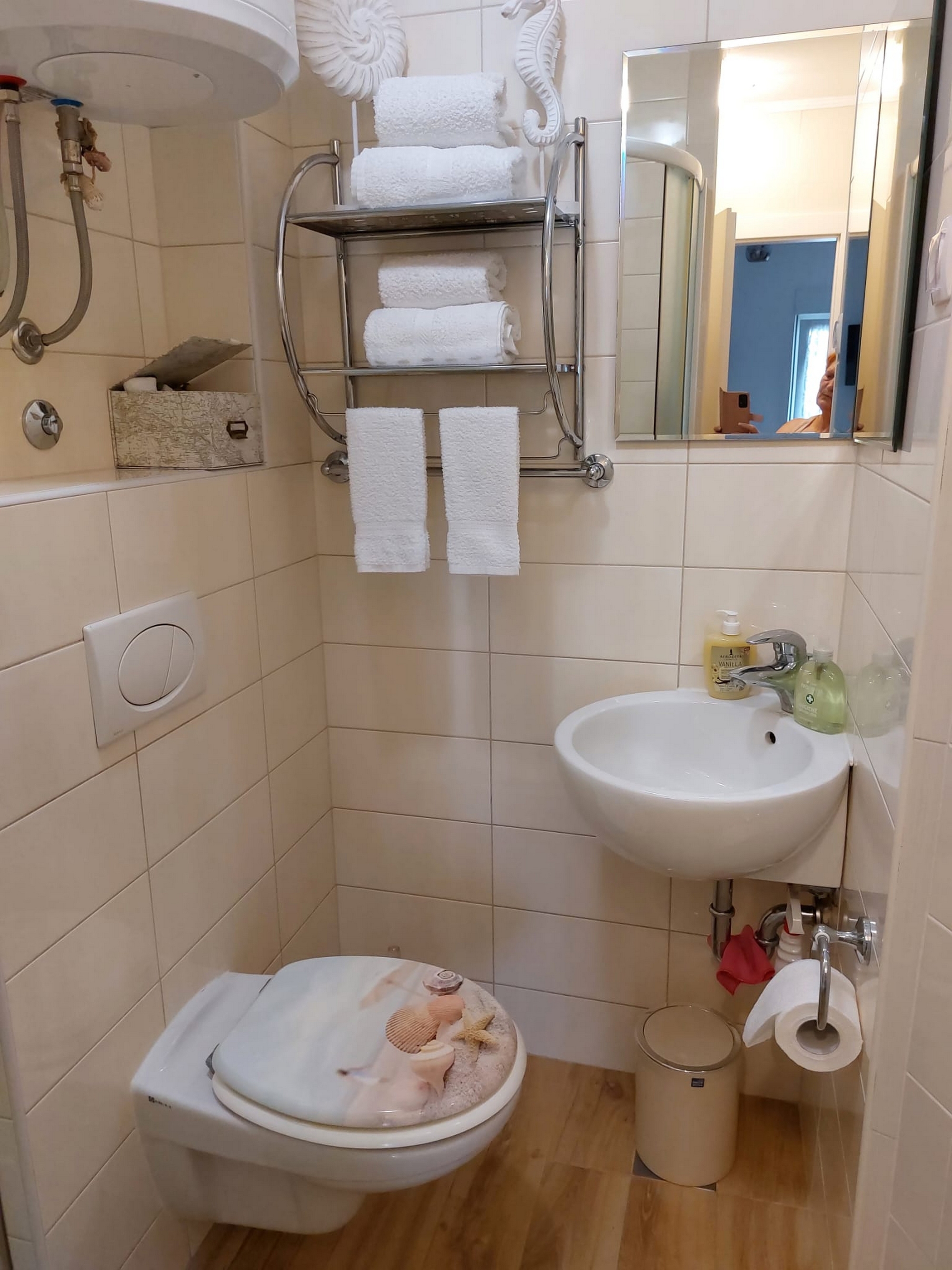 One bedroom apartment with balcony and sea view Makarska  A-a