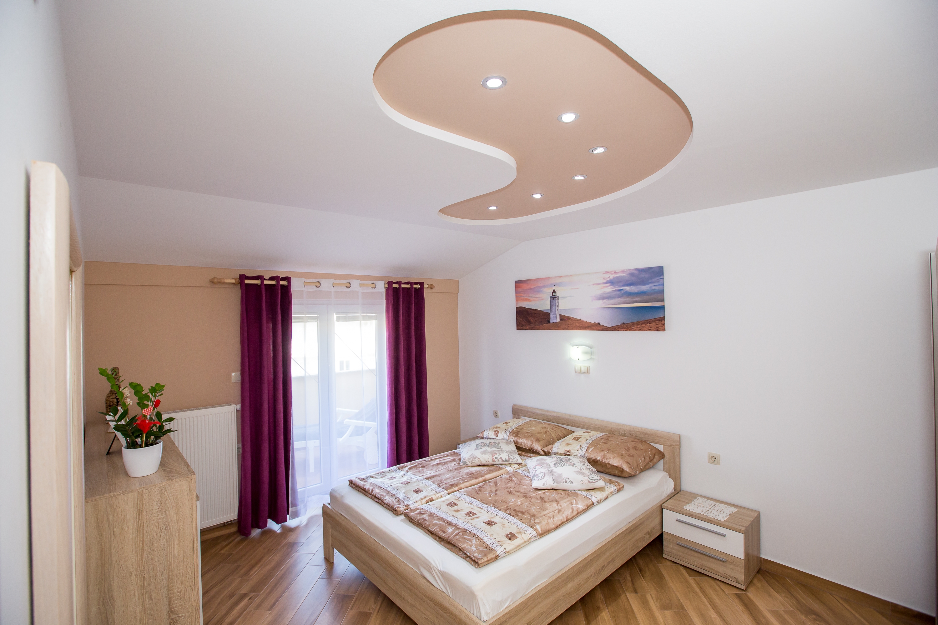 One bedroom apartment with balcony and sea view Lopar, Rab (A-23156-d)