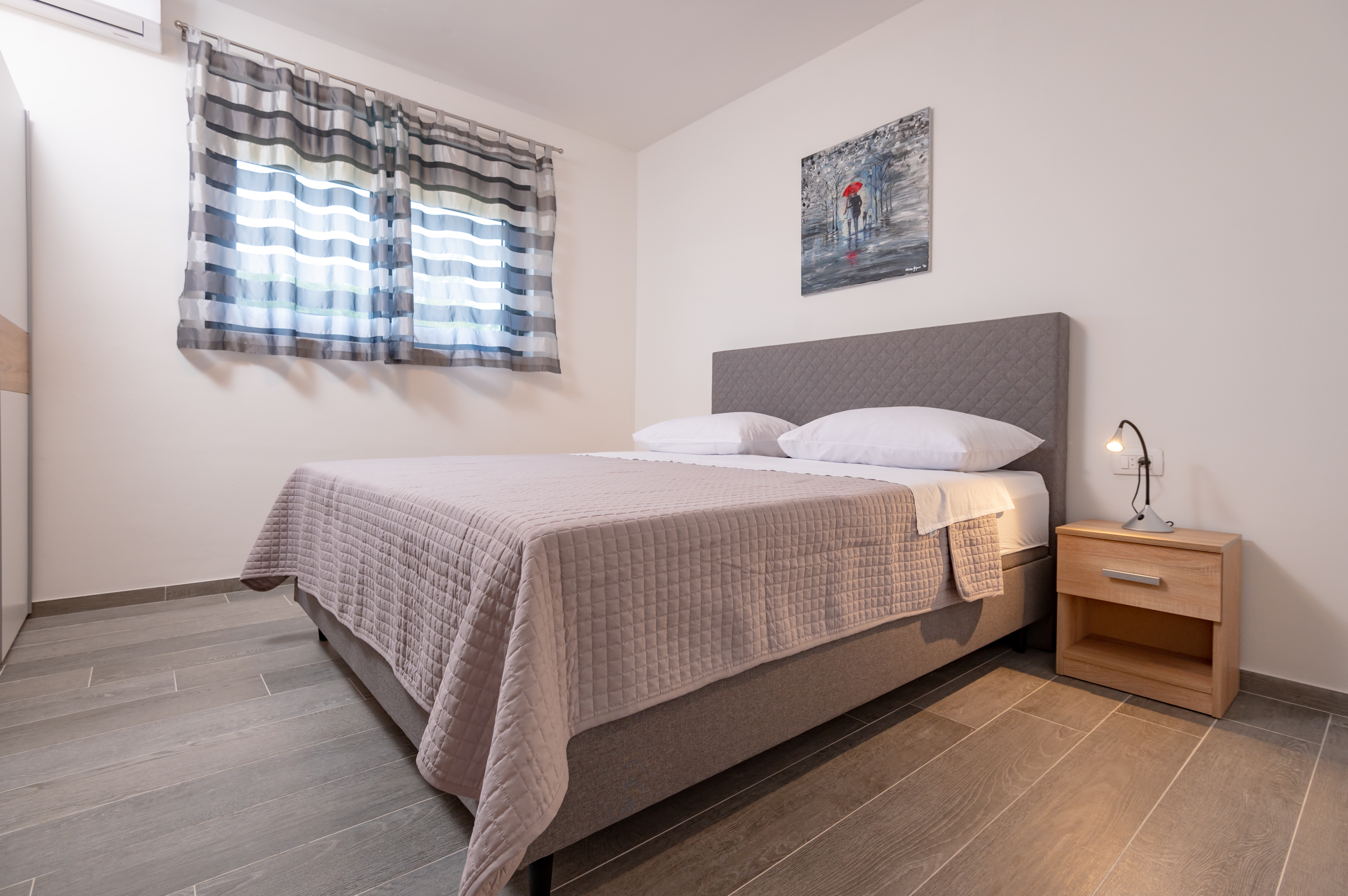 Two bedroom house with terrace and sea view Privlaka, Zadar  K
