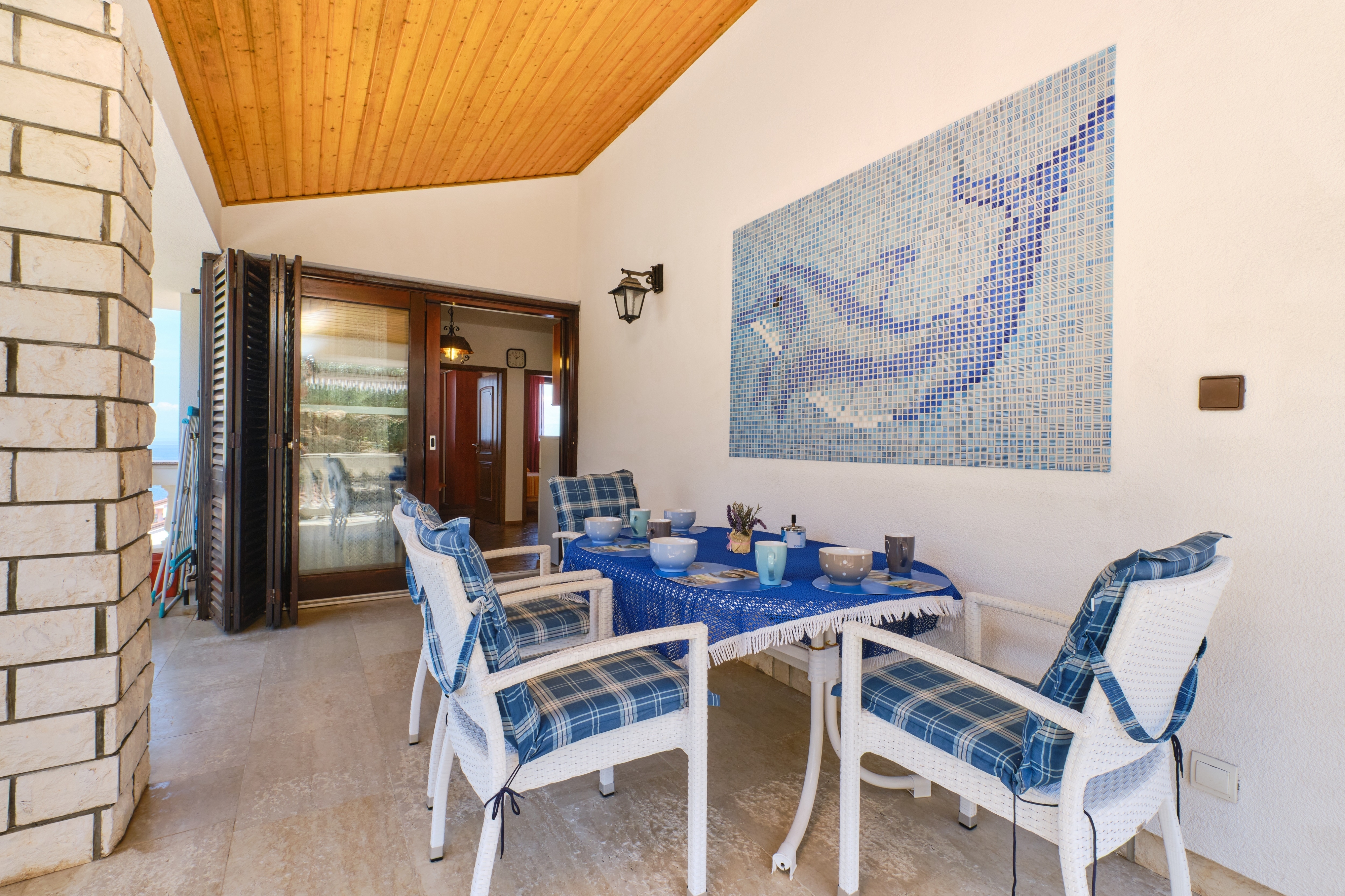 Two bedroom apartment with terrace Mali Lošinj, Lošinj (A-23160-a)