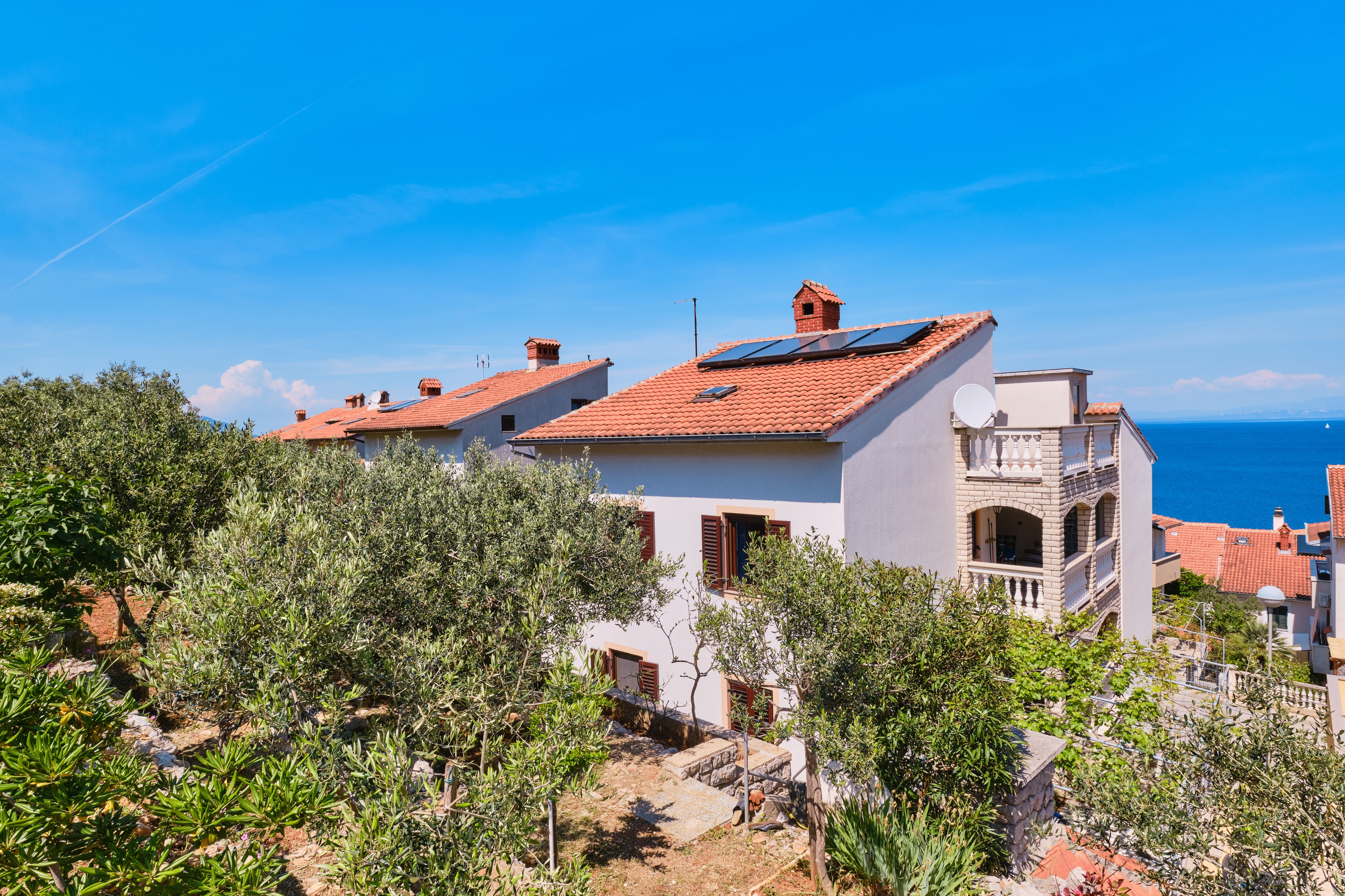 Dvosobni apartman s terasom Mali Lošinj, Lošinj  A-a