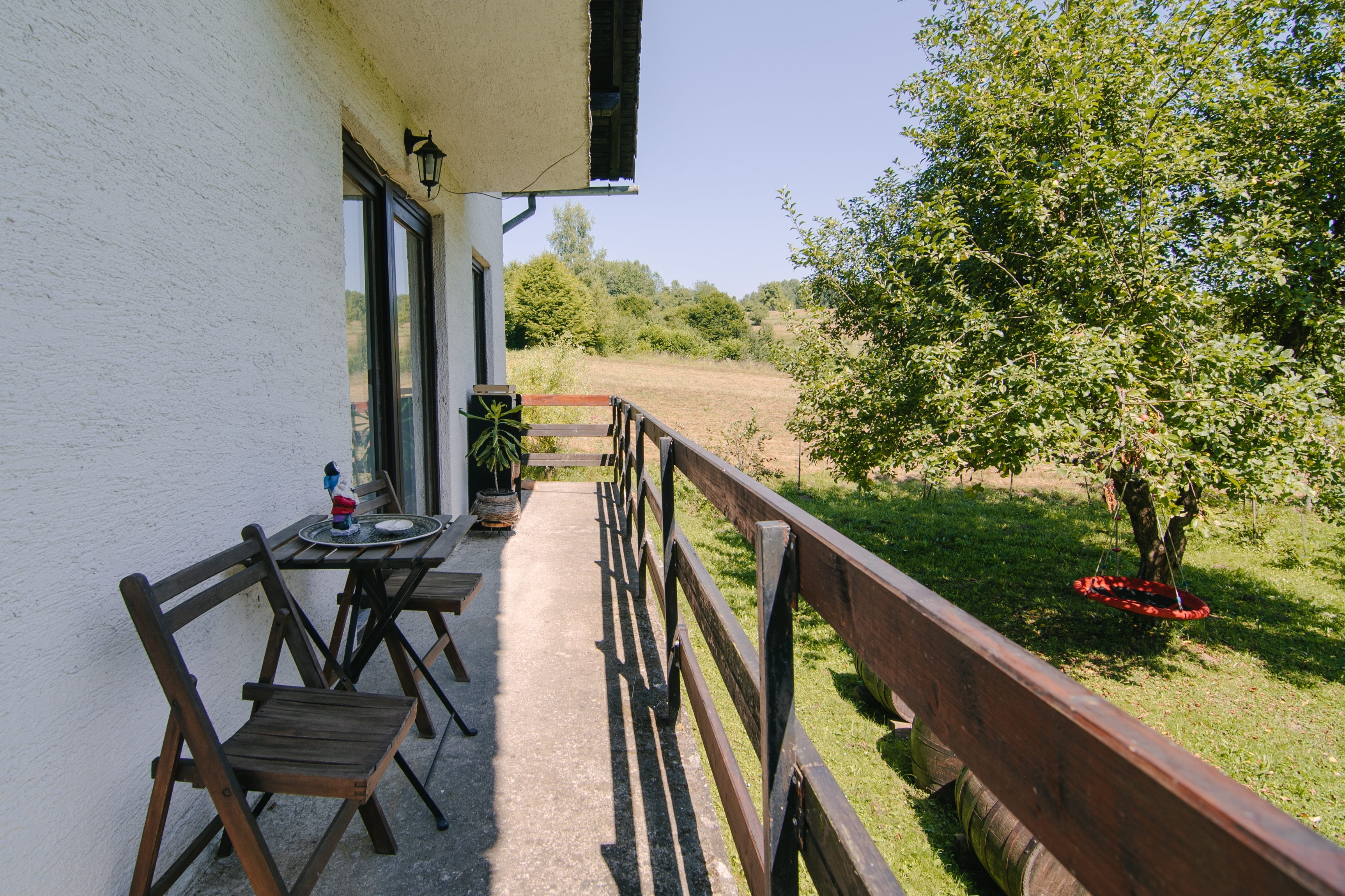 Two bedroom house with terrace Hreljin Ogulinski, Gorski kotar  K