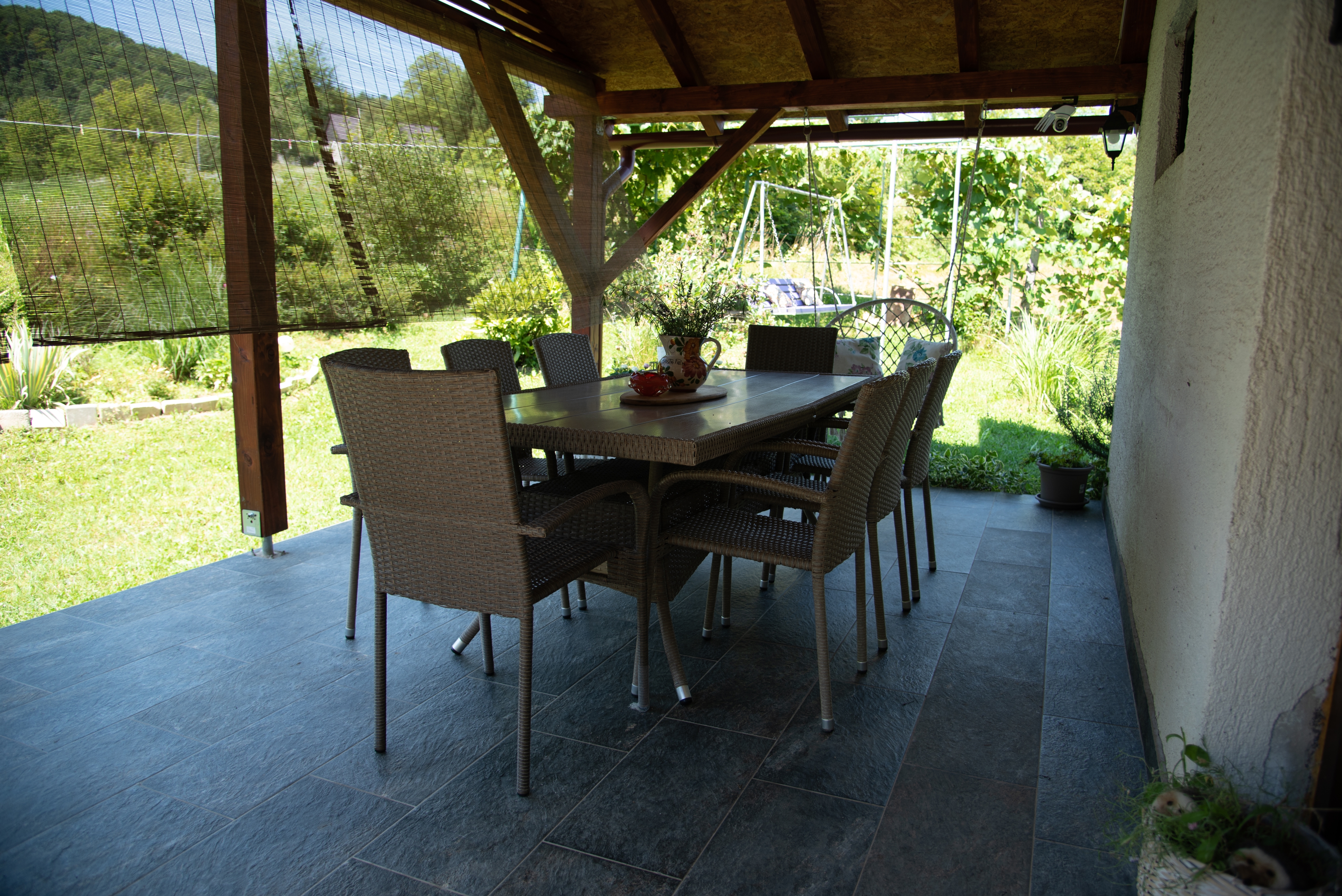 Two bedroom house with terrace Hreljin Ogulinski, Gorski kotar  K