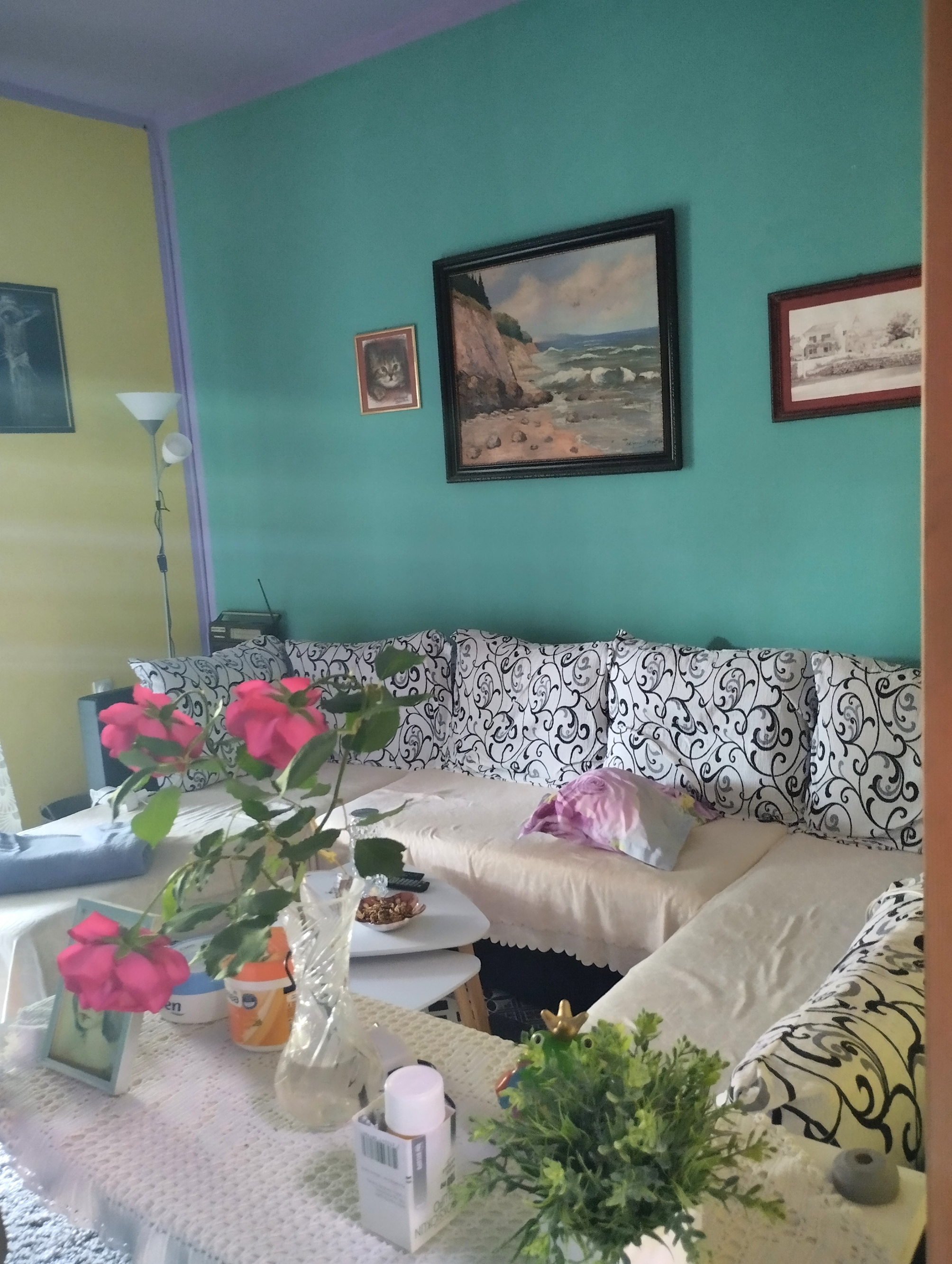 Two bedroom apartment with terrace and sea view Grohote, Šolta  A-a