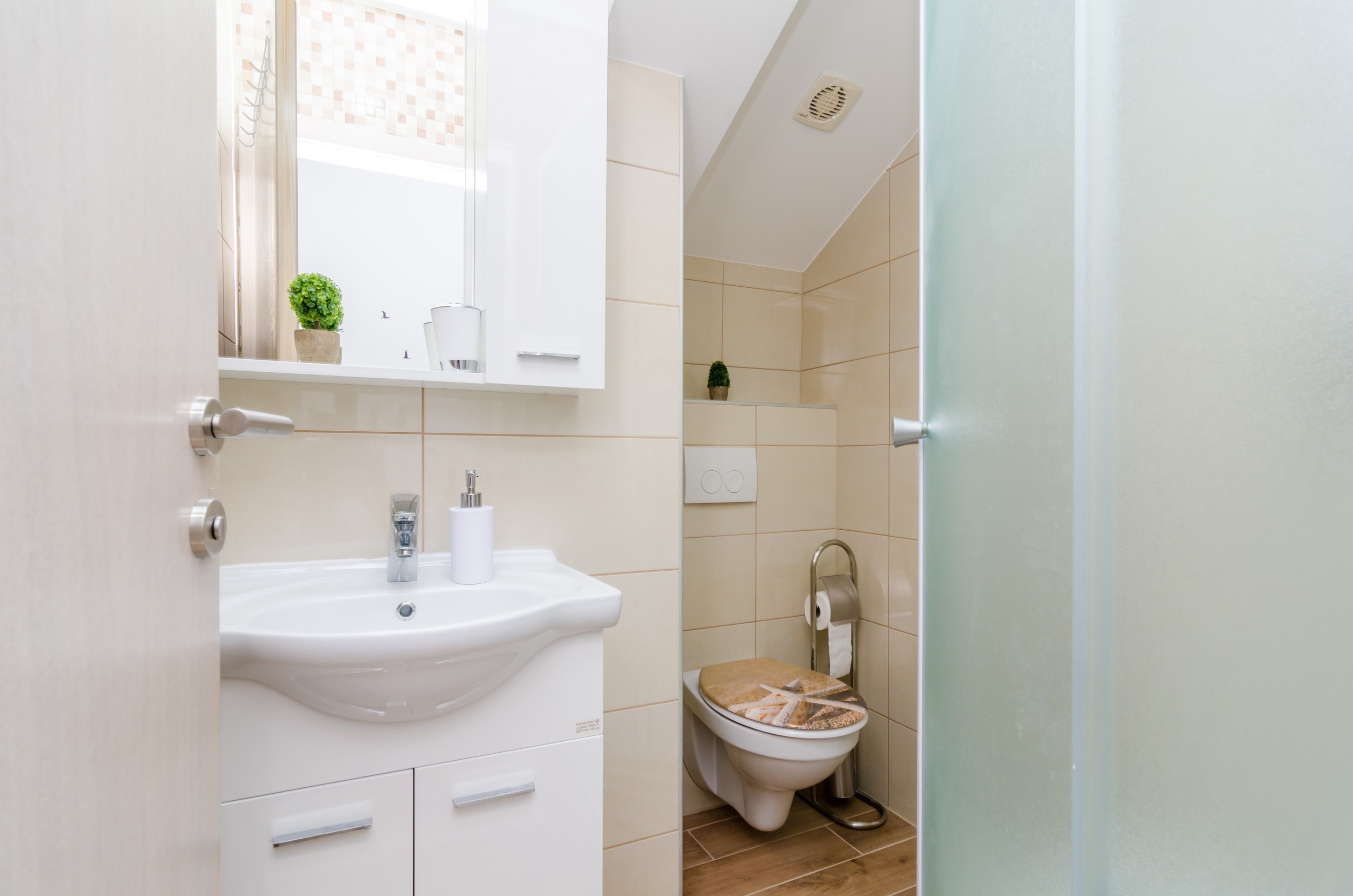 Two bedroom apartment with balcony and sea view Banići, Dubrovnik  A-a