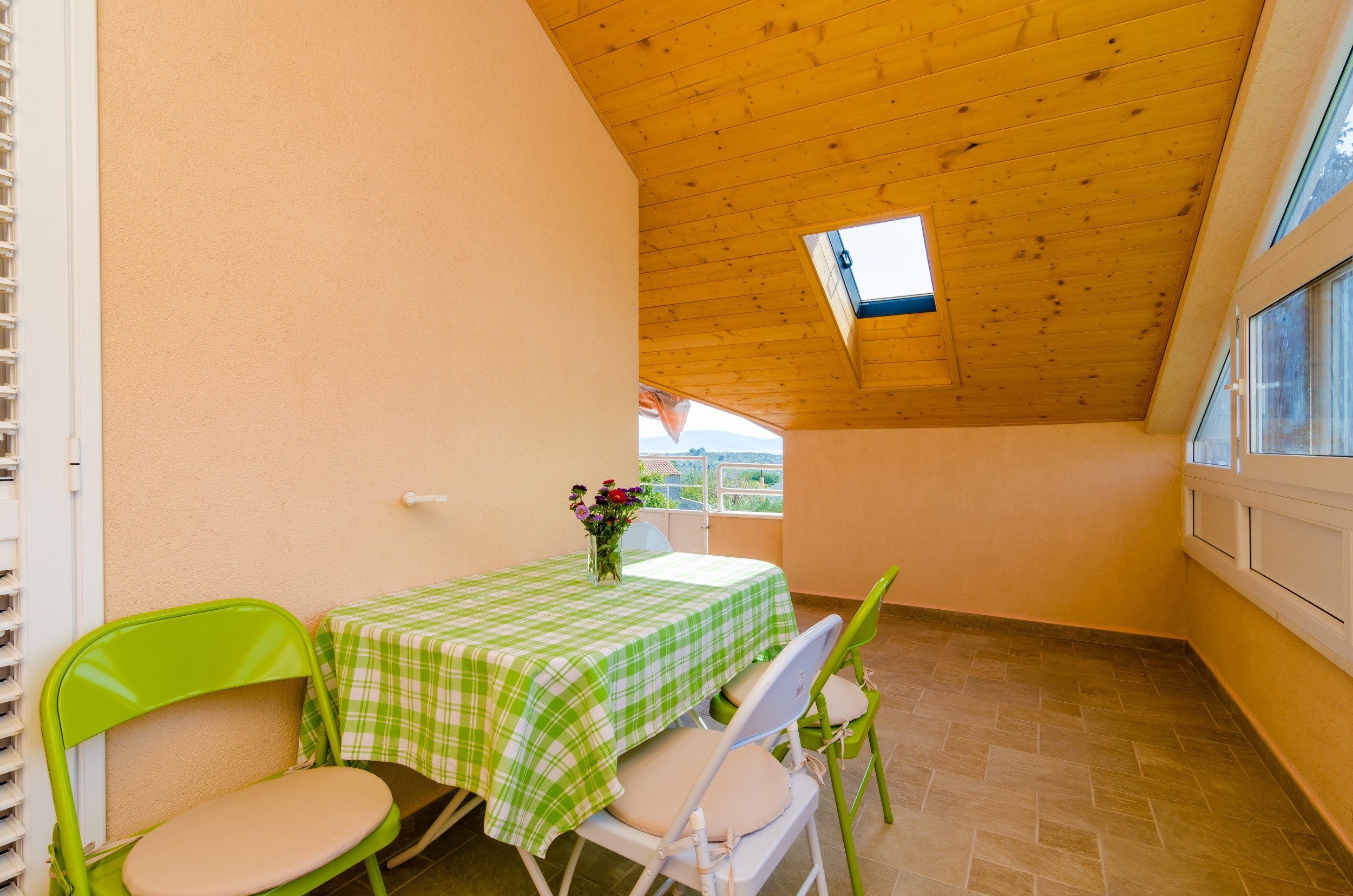Two bedroom apartment with terrace and sea view Banići, Dubrovnik  A-b