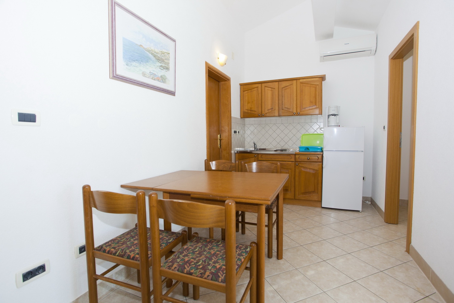 One bedroom apartment with balcony and sea view Promajna, Makarska  A-b