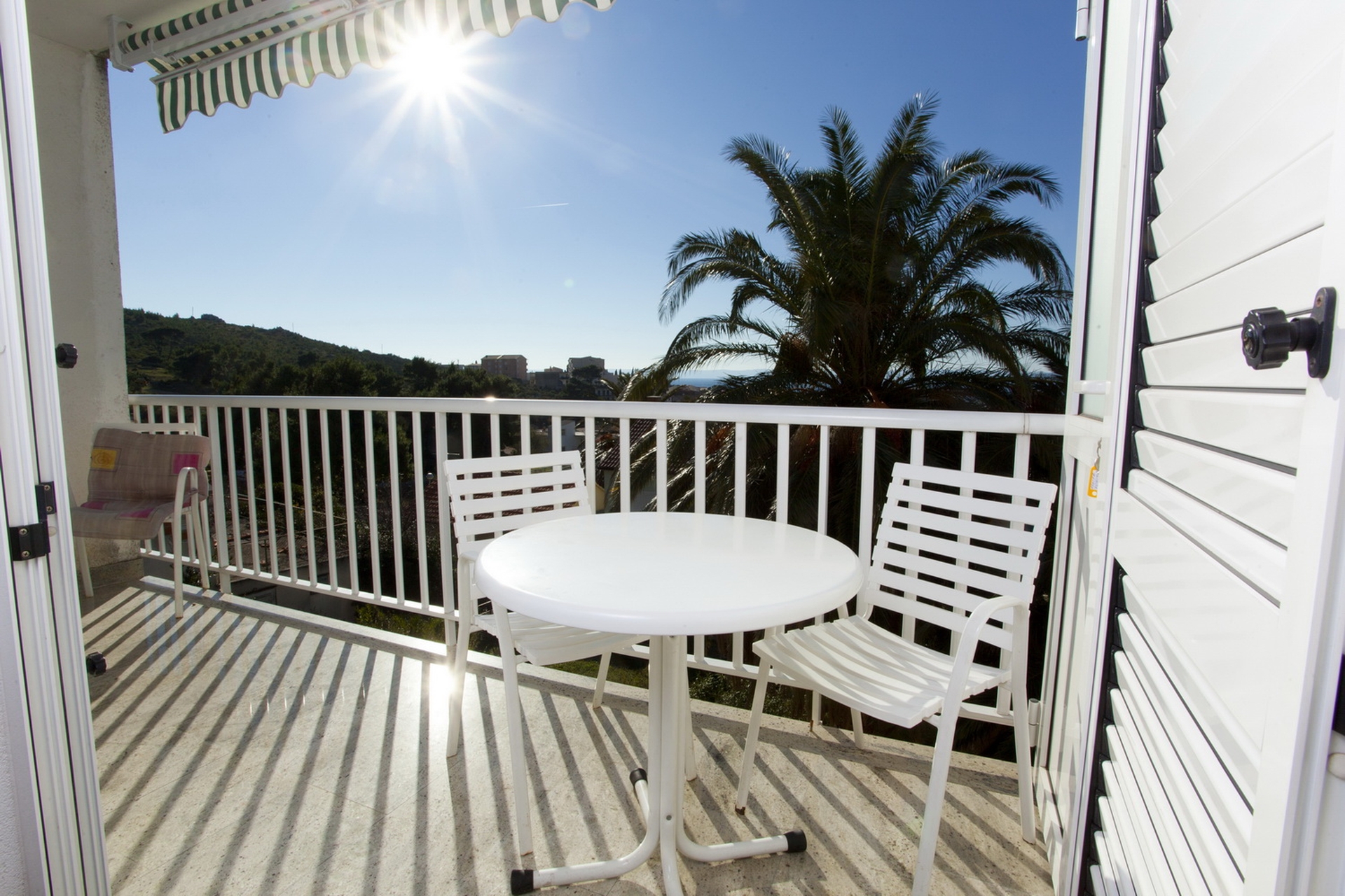 One bedroom apartment with balcony Promajna, Makarska  A-c
