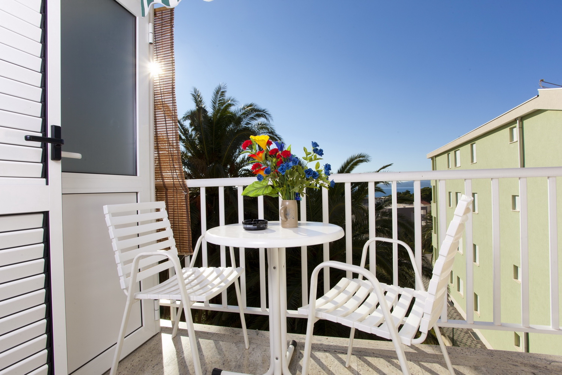 Studio flat with balcony Promajna, Makarska  AS-a
