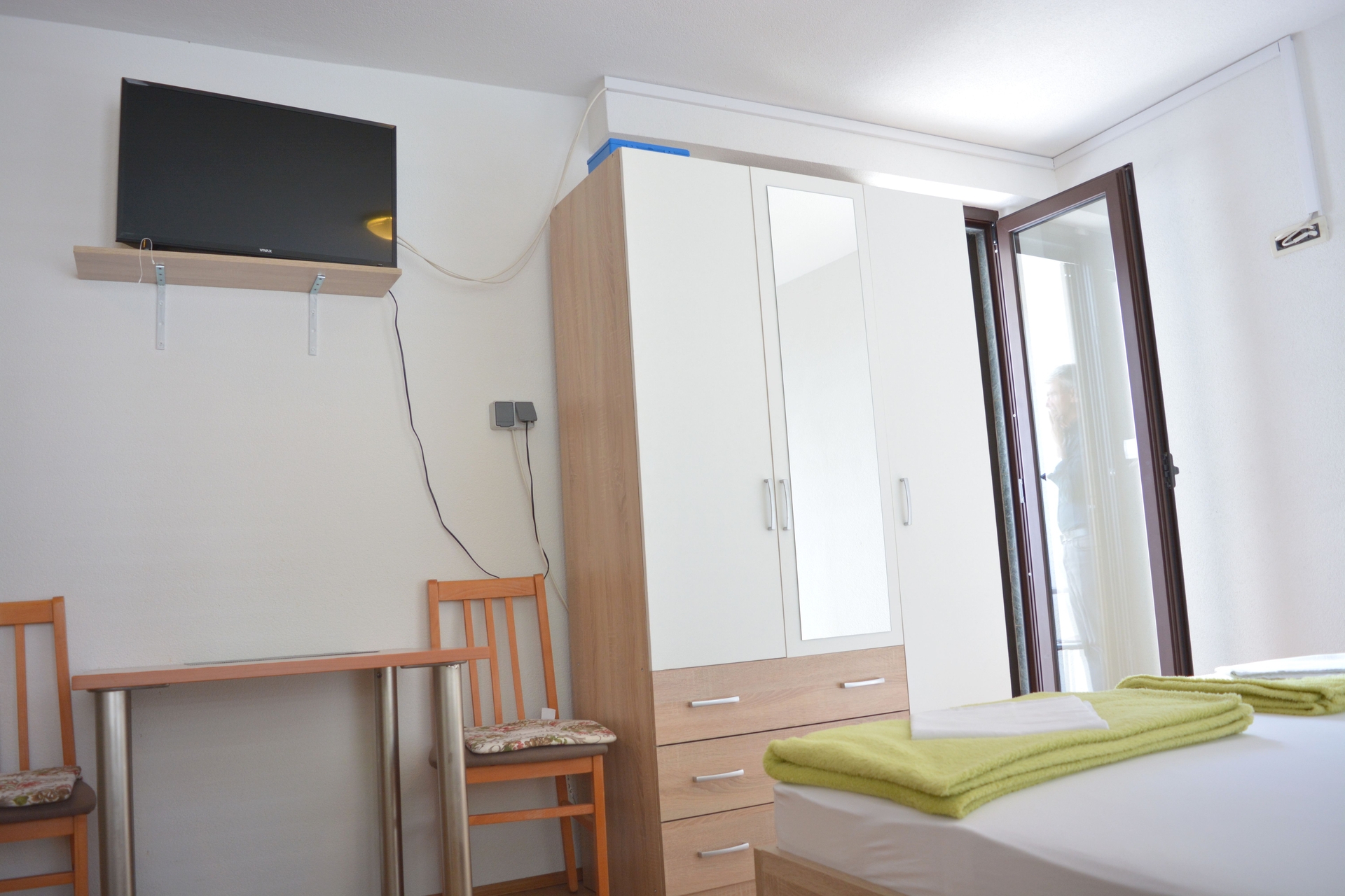 Studio flat with balcony Promajna, Makarska  AS-c